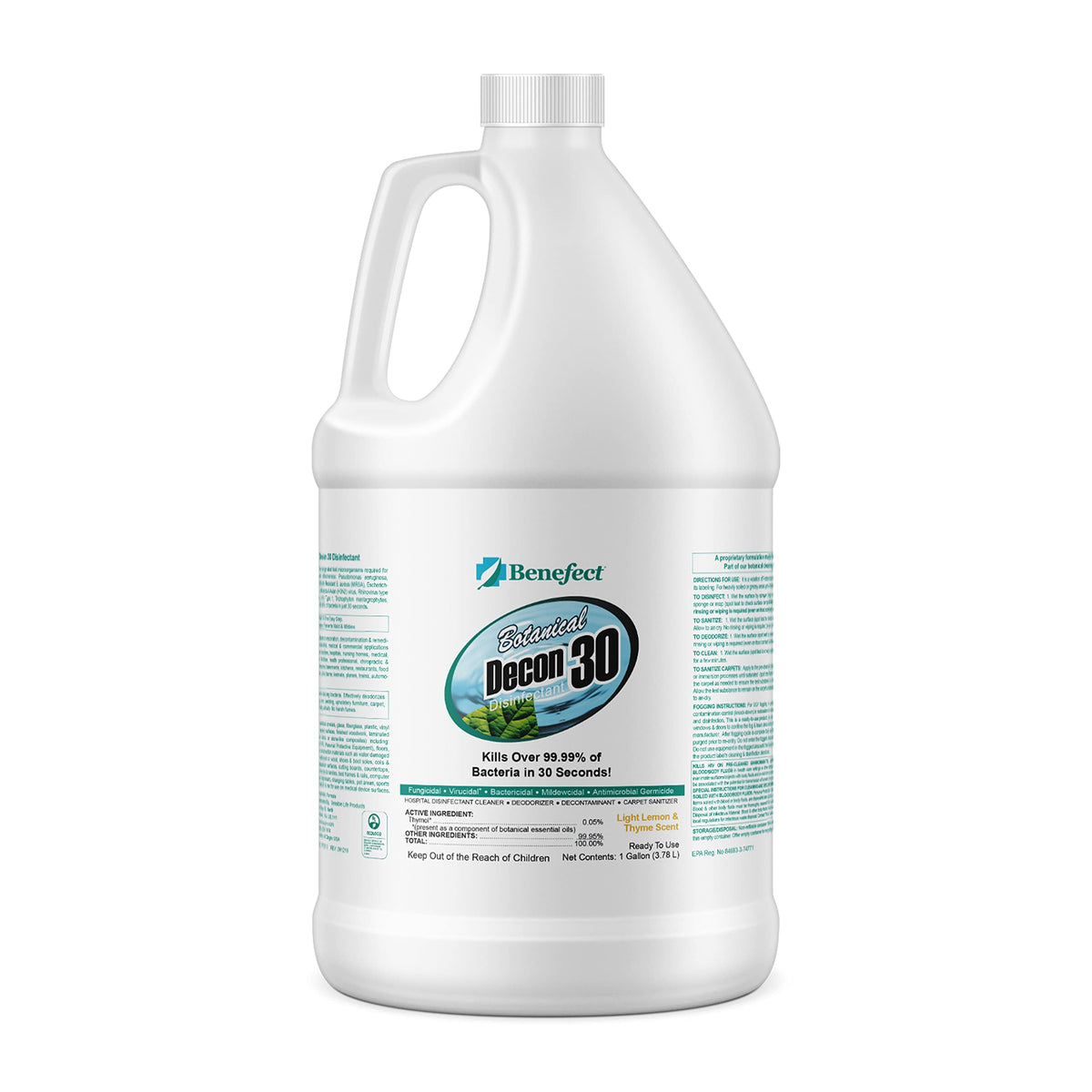 Botanical Decon 30 Disinfectant Cleaner (128 Fl Oz)