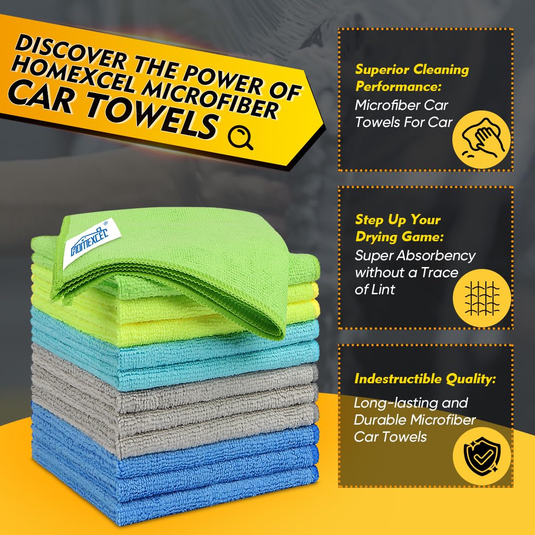 Microfiber Cleaning Cloth 150 Pack (150 Count)