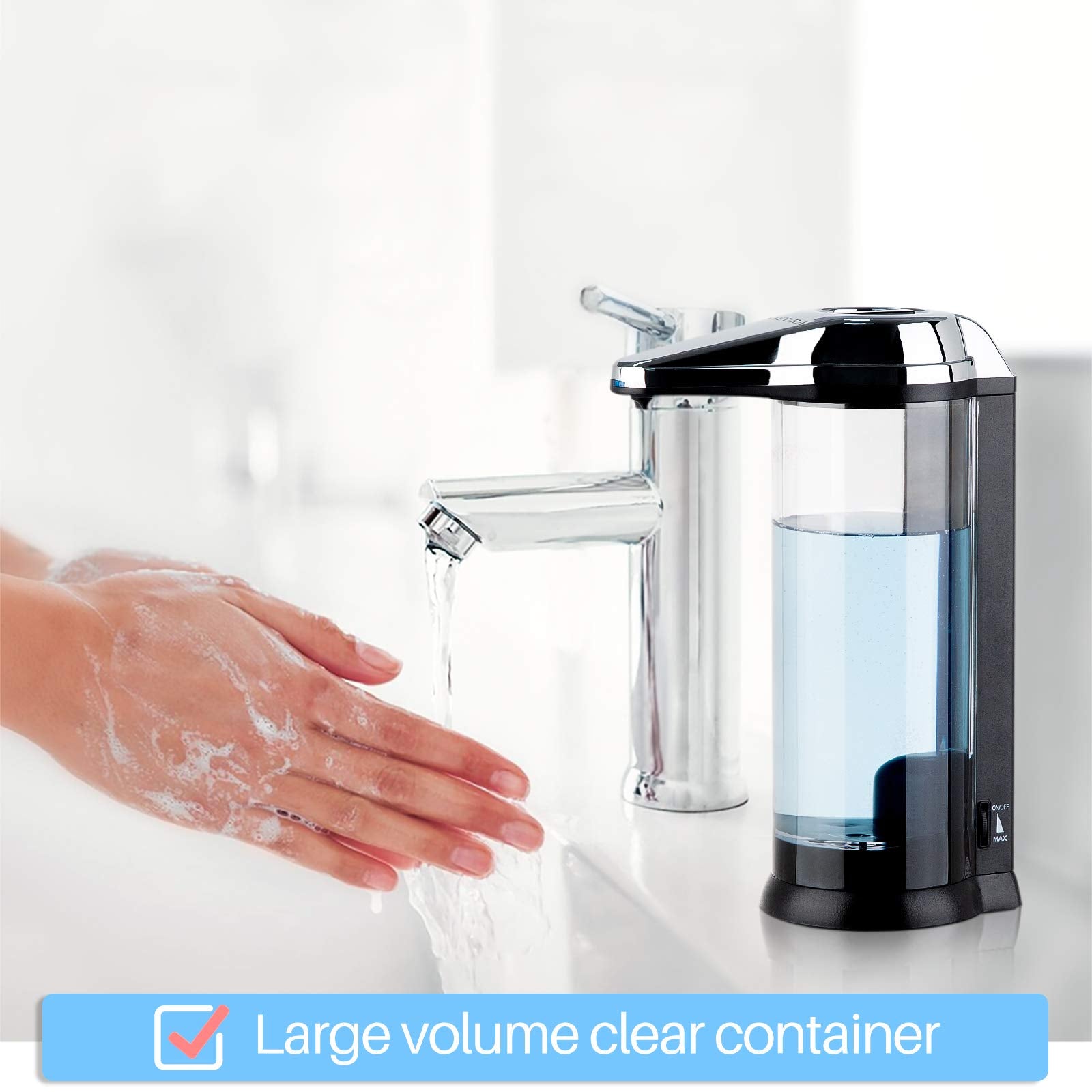 17oz Automatic Liquid Soap Dispenser