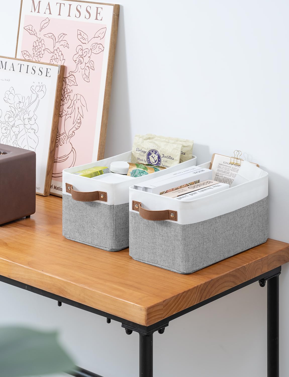 Narrow Storage Bins (2 Count)