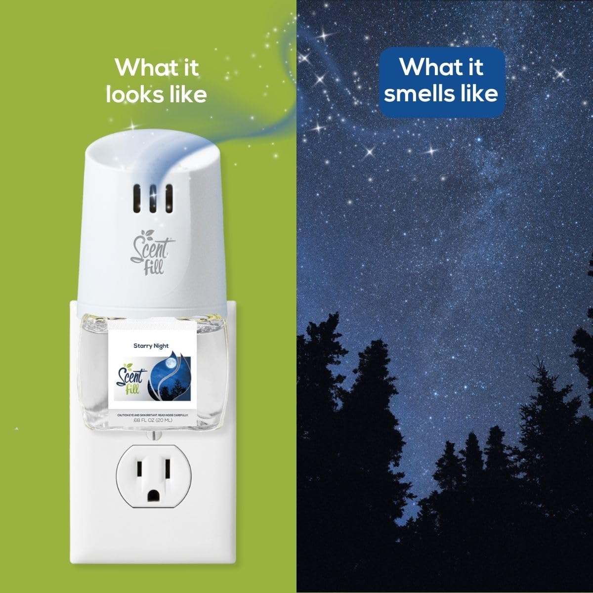 Starry Night Plug in Air Freshener (2.04 Fl Oz)