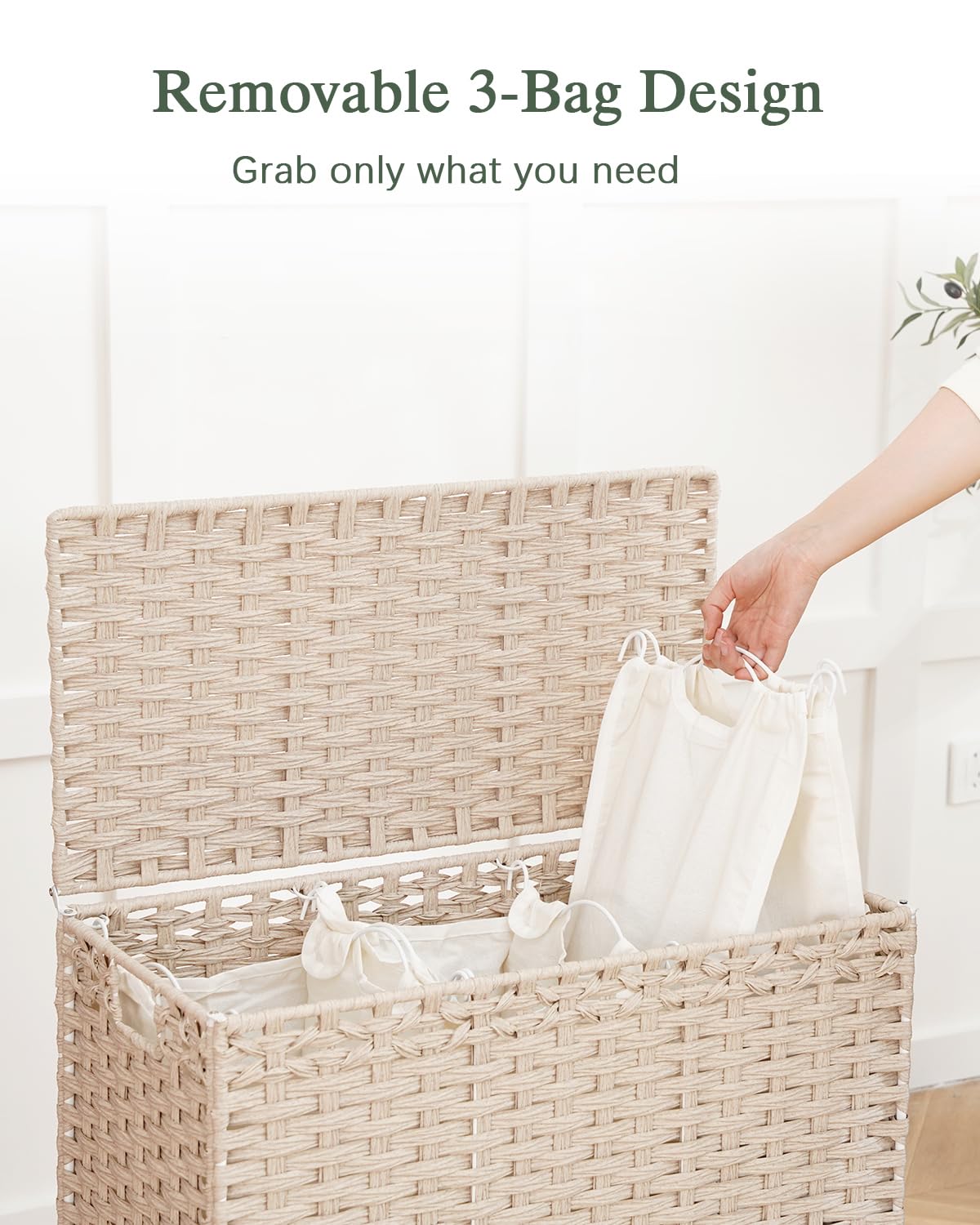 Laundry Hamper with Lid