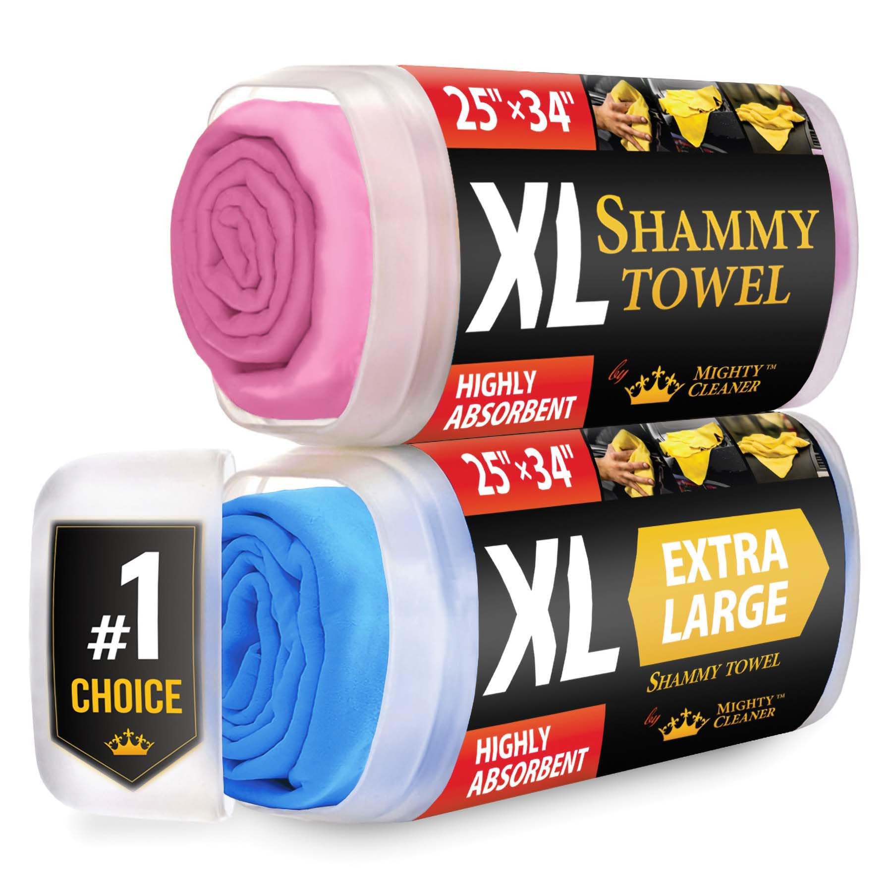XL Shammy Towel for Car (2 Count)