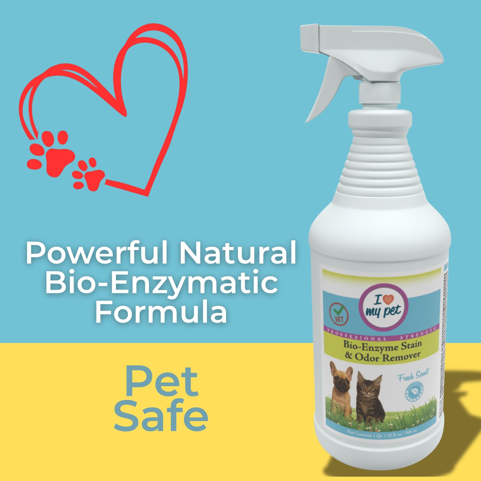 I Love My Pet Bio (32 Fl Oz)
