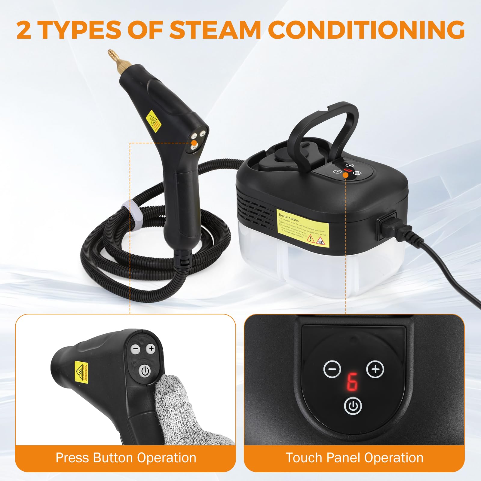 High Pressure Steamer for Auto Detailing
