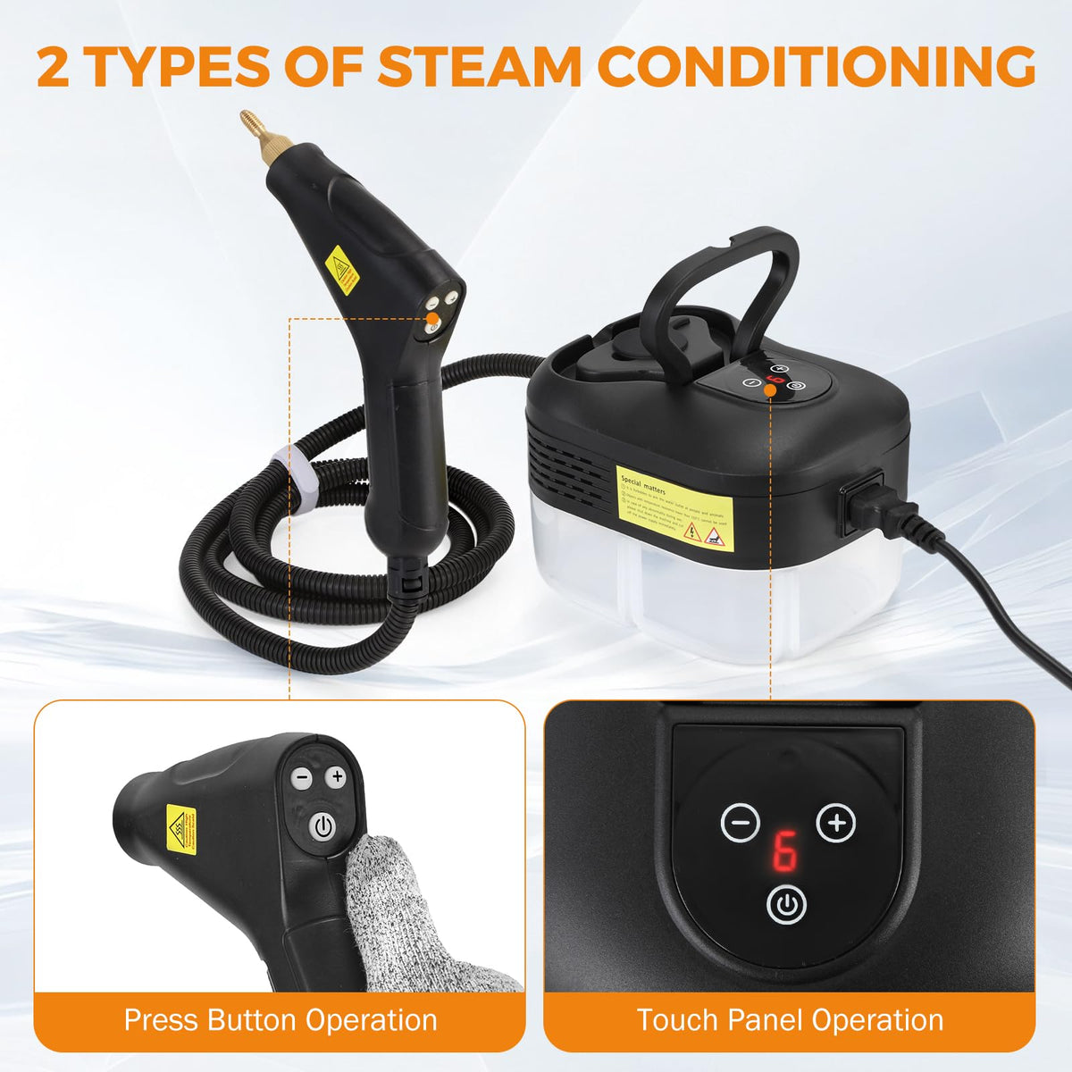 High Pressure Steamer for Auto Detailing