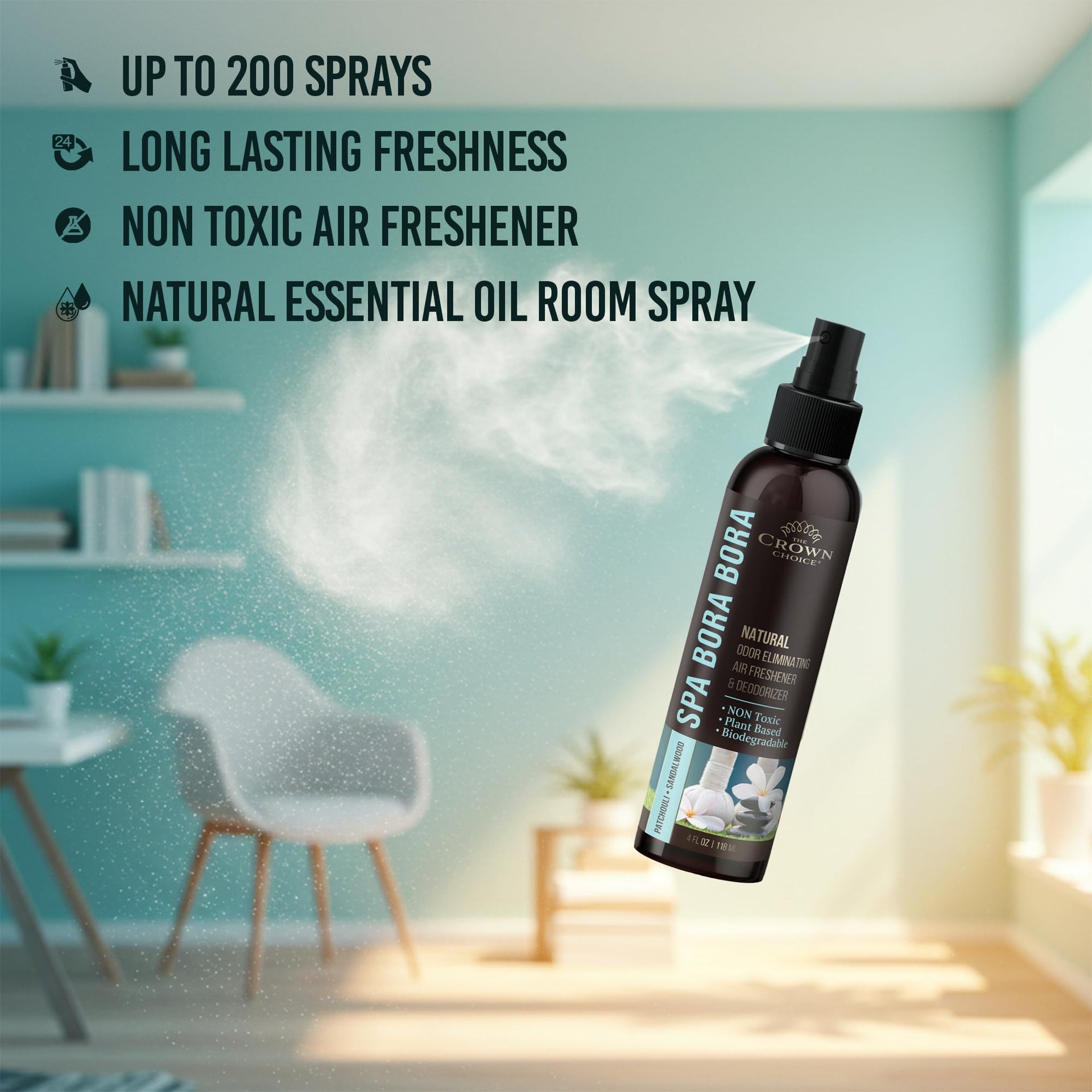 Non Toxic Odor Eliminator (4 Fl Oz)