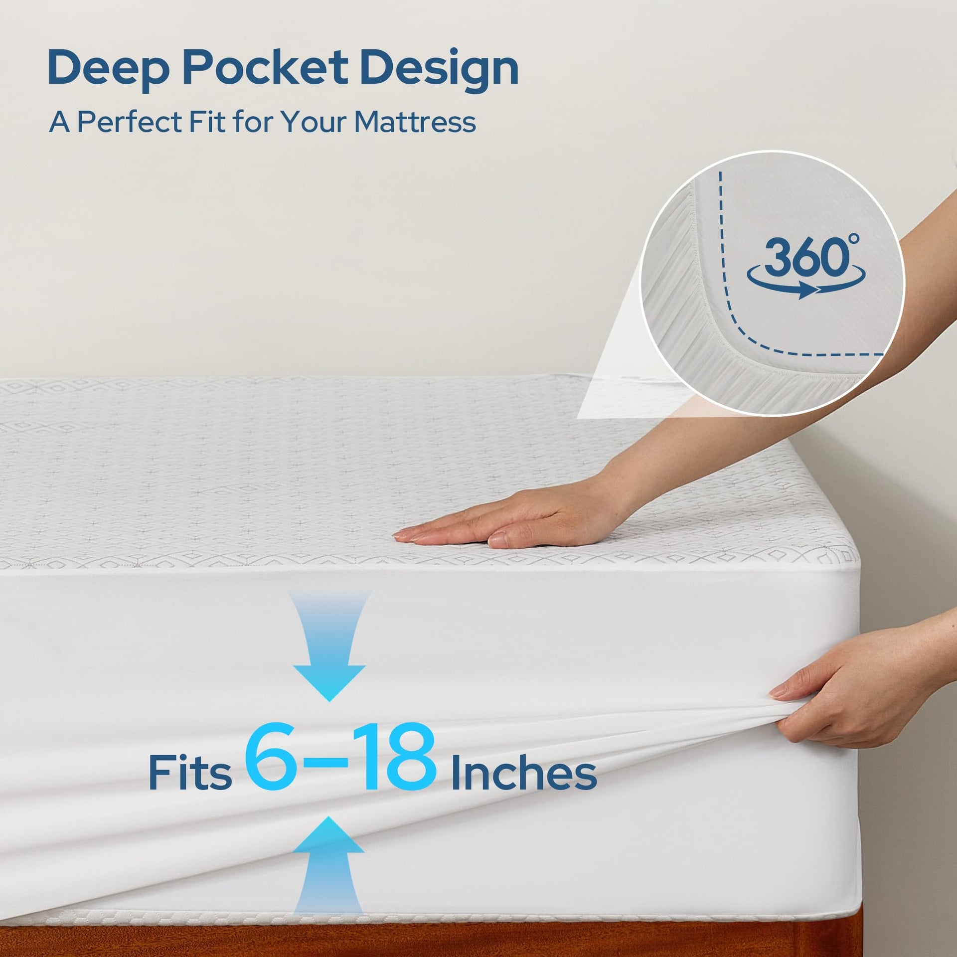 Waterproof Twin XL Mattress Protector