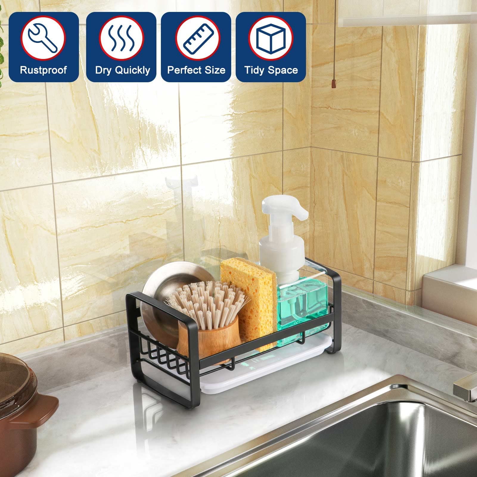 Kitchen Sponge Holder (16 Ounce)