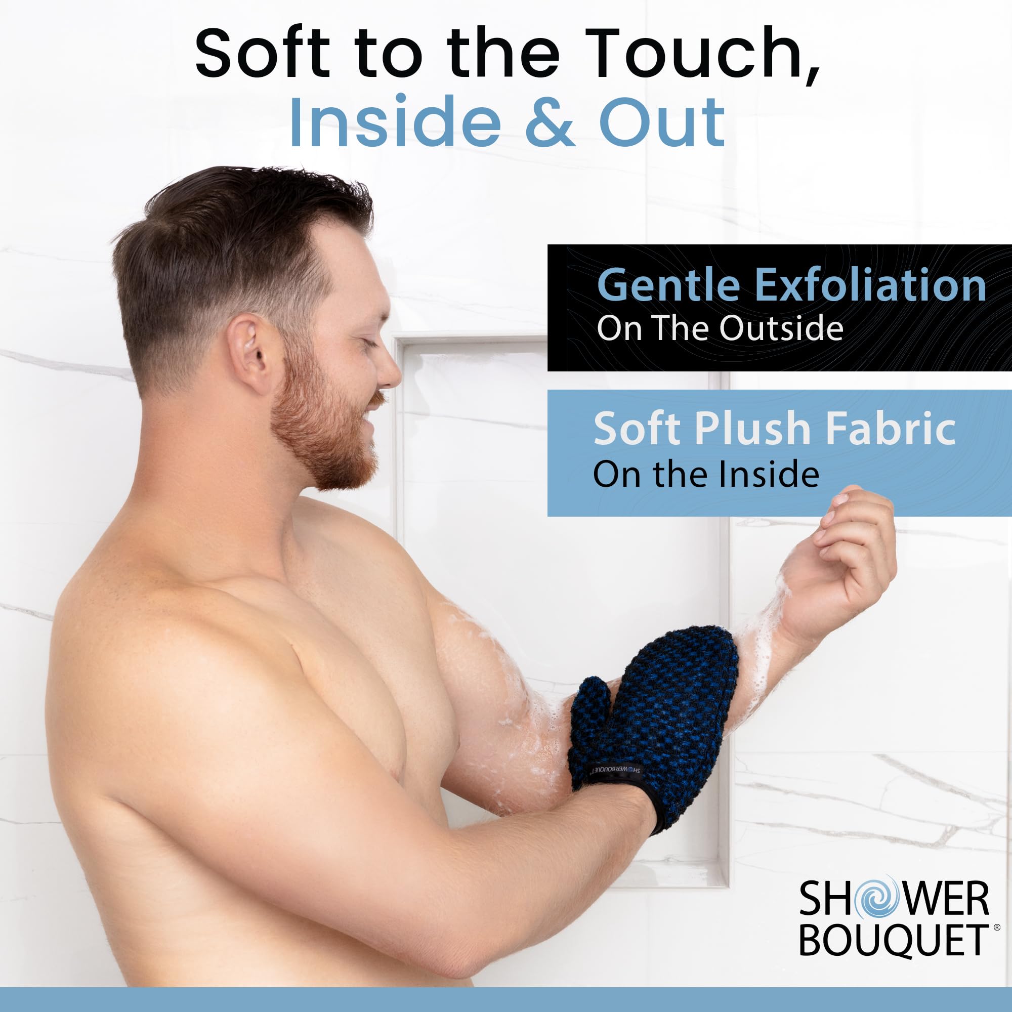 Japanese Exfoliating Mitt for Shower