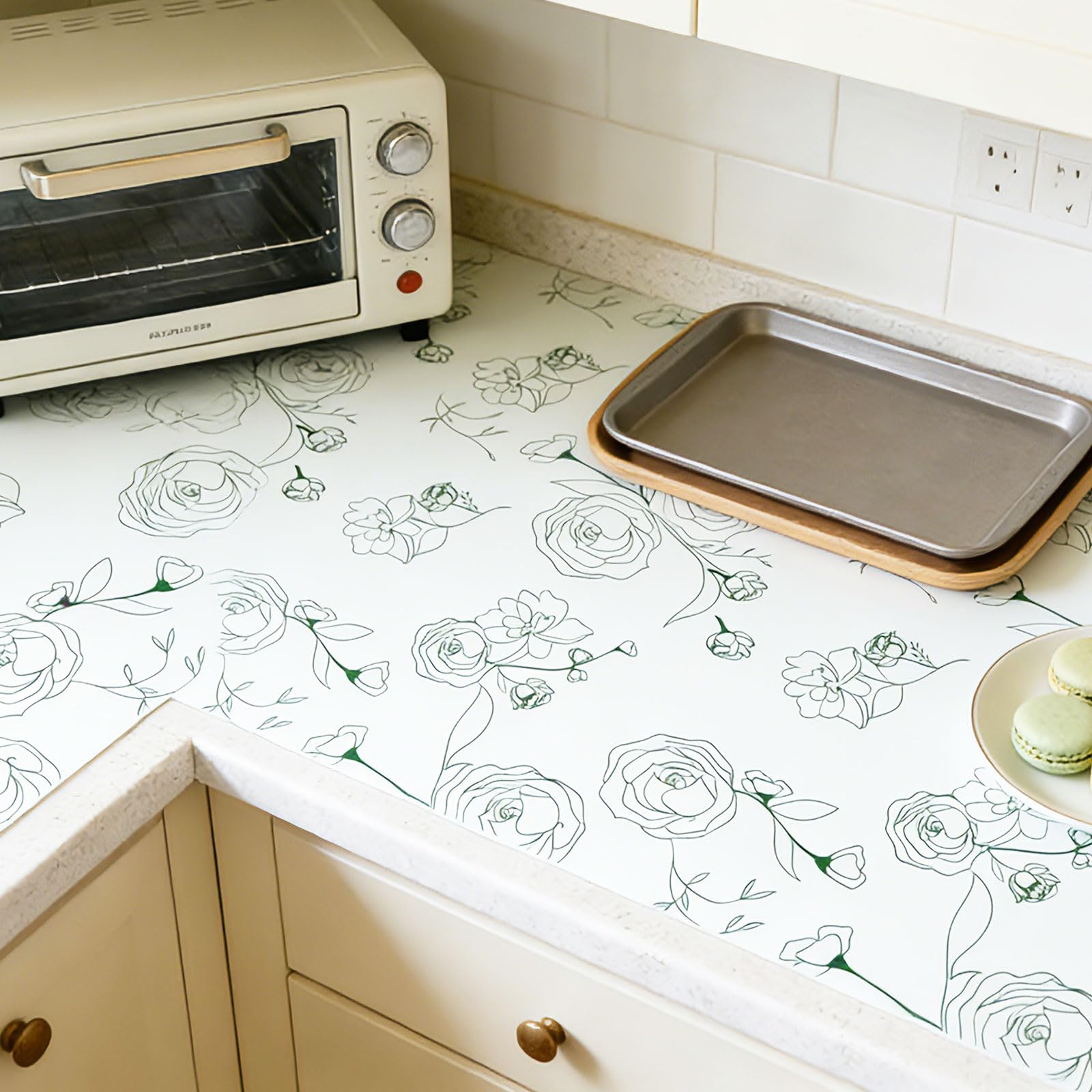 Shelf Liner for Kitchen Cabinets Drawer Liner Non (2834.4 sq inches)