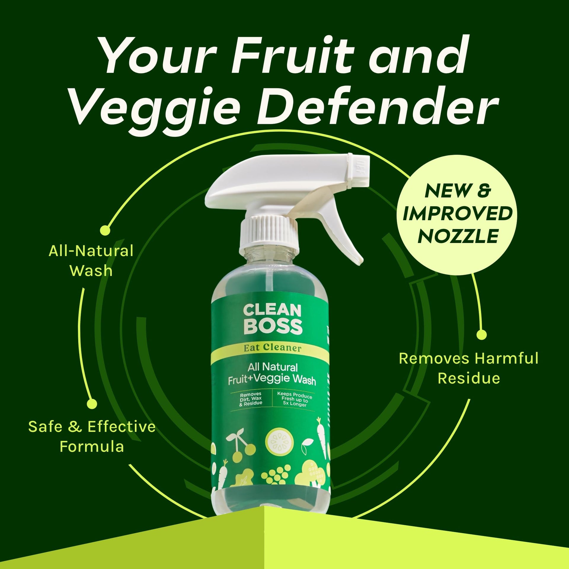 Eat Cleaner 12 oz (36 Fl Oz)
