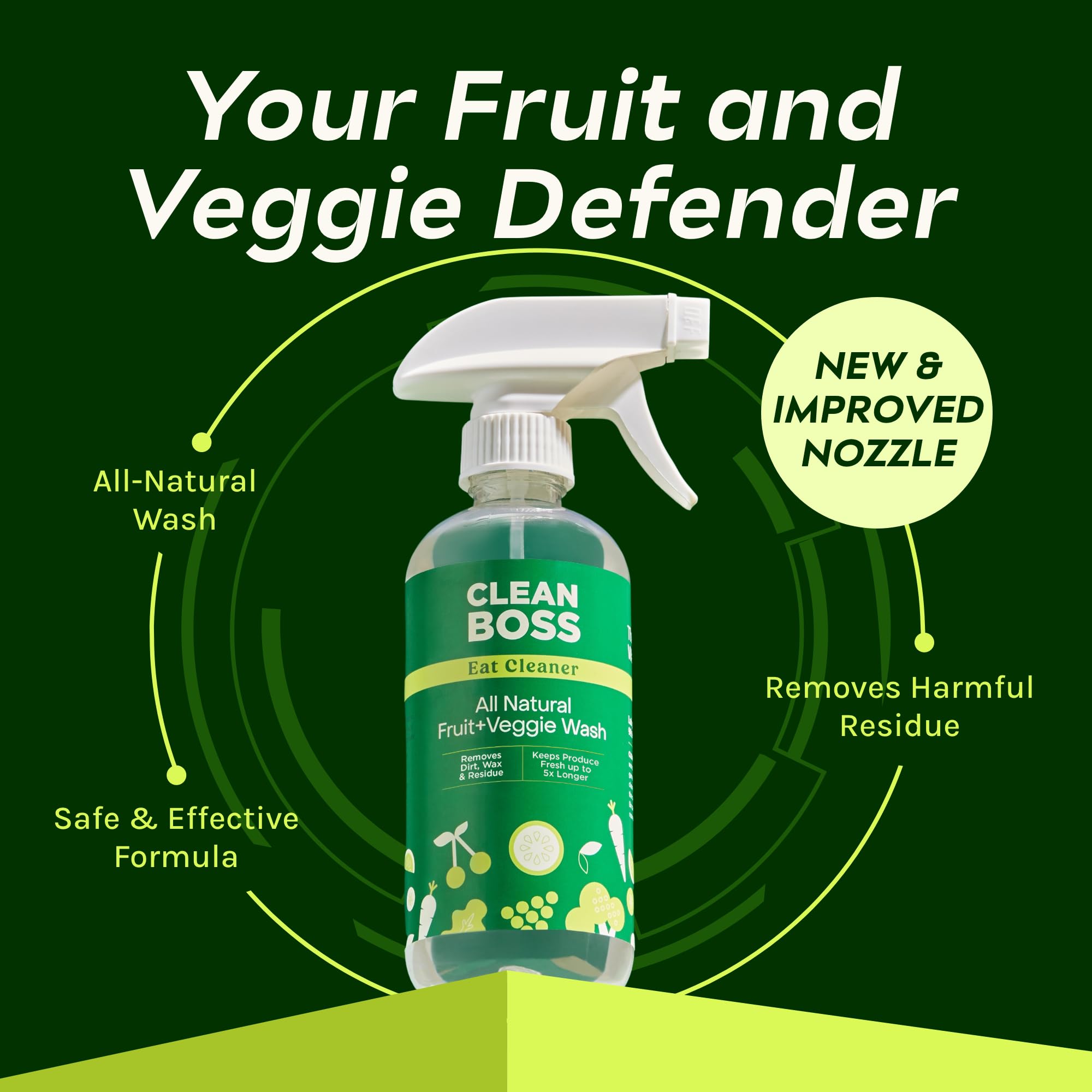 Eat Cleaner 12 oz (36 Fl Oz)
