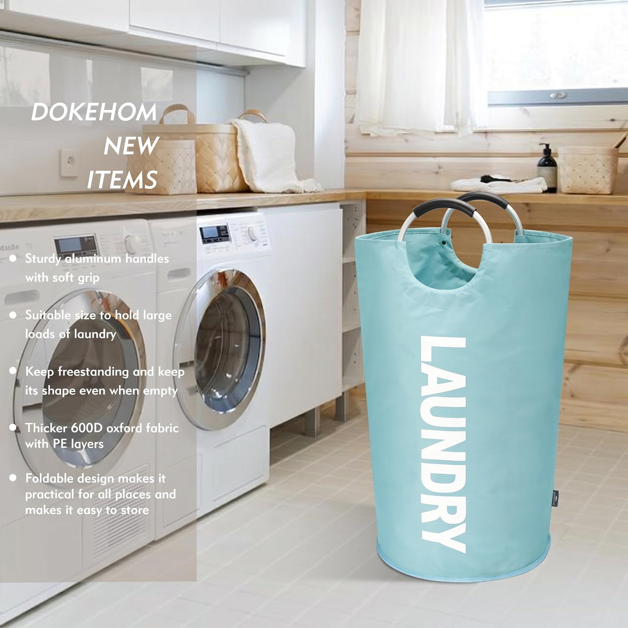 90L Large Laundry Basket Bag - ModHome Supplies
