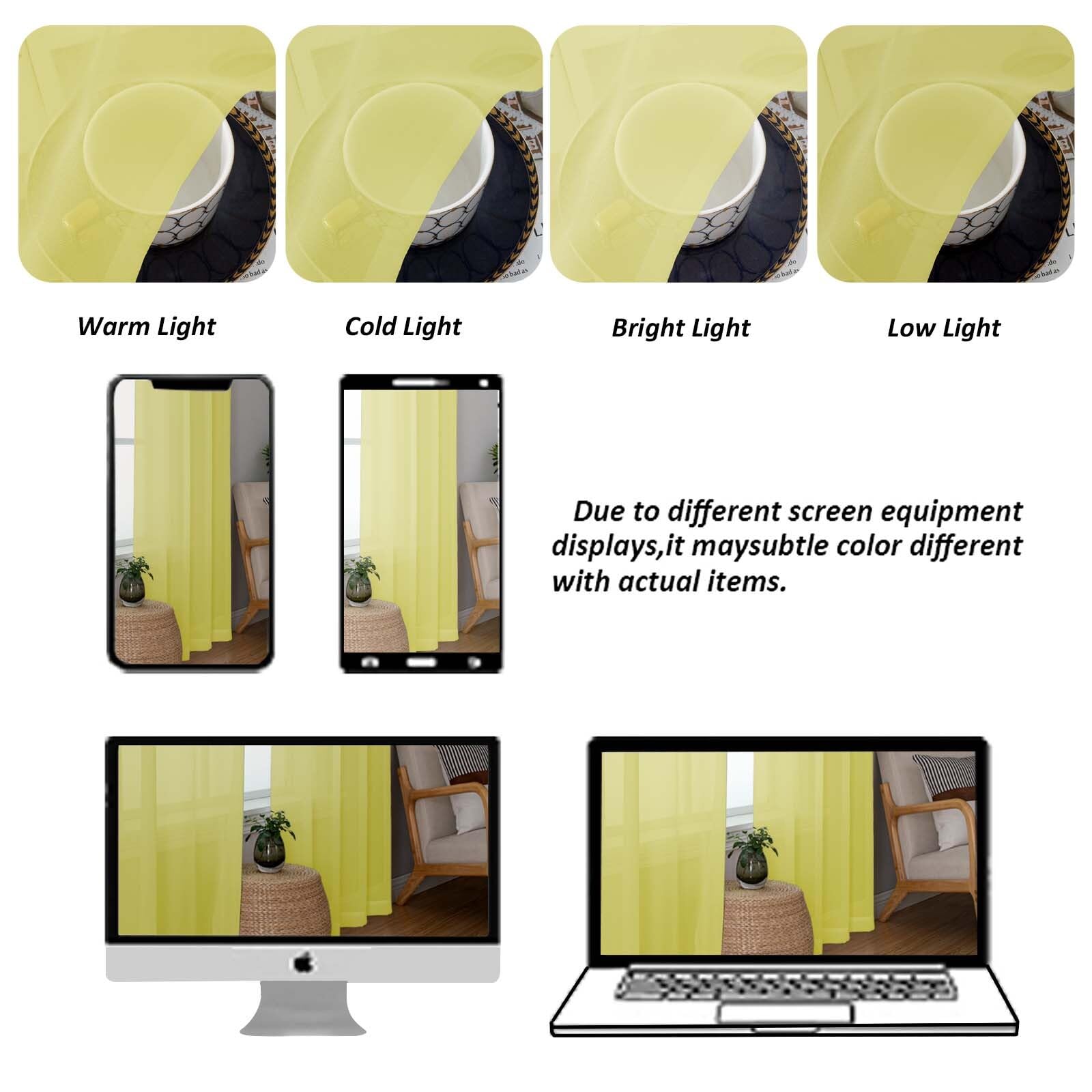 Sheer Valances for Windows (2 Count)