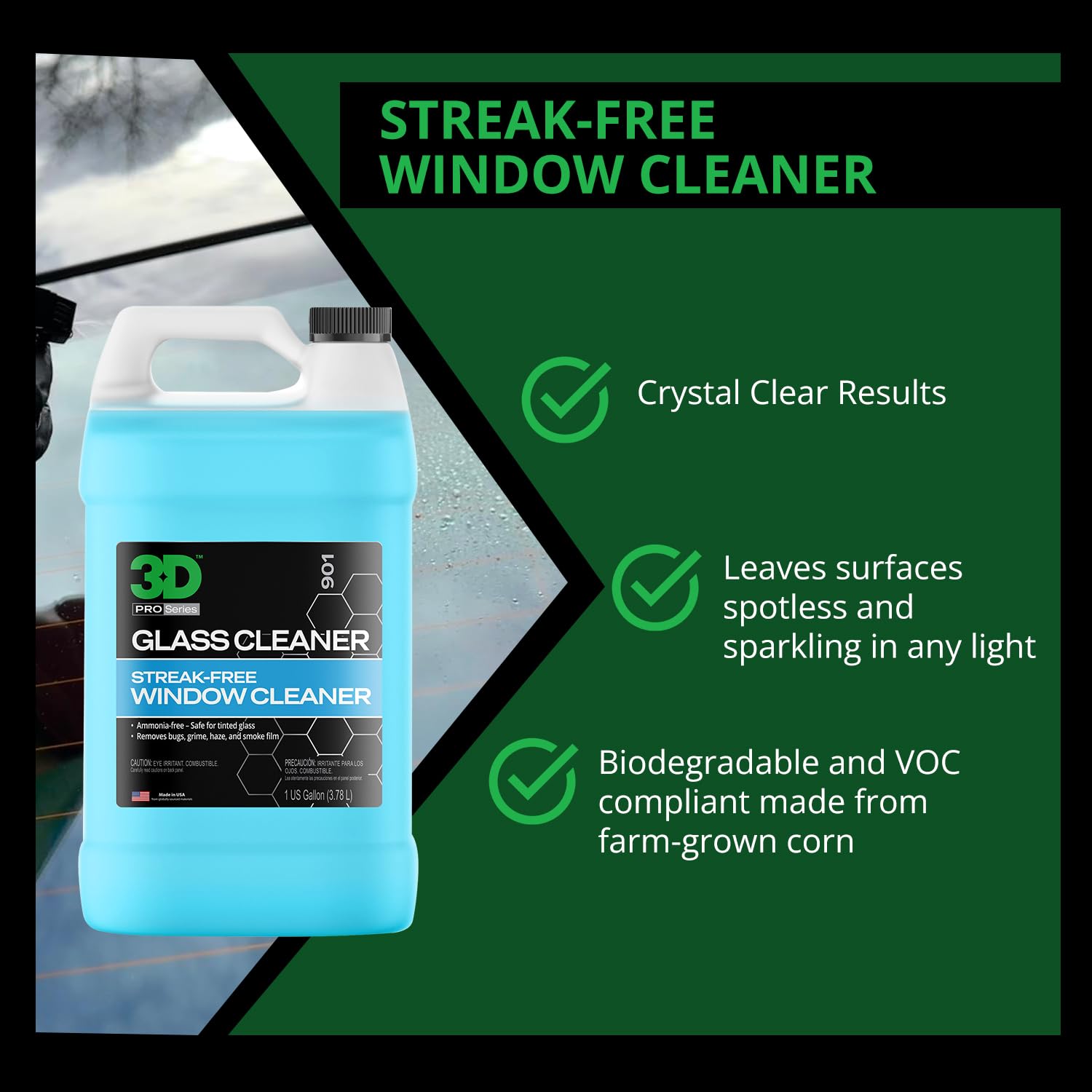 Glass Cleaner (128 Fl Oz)