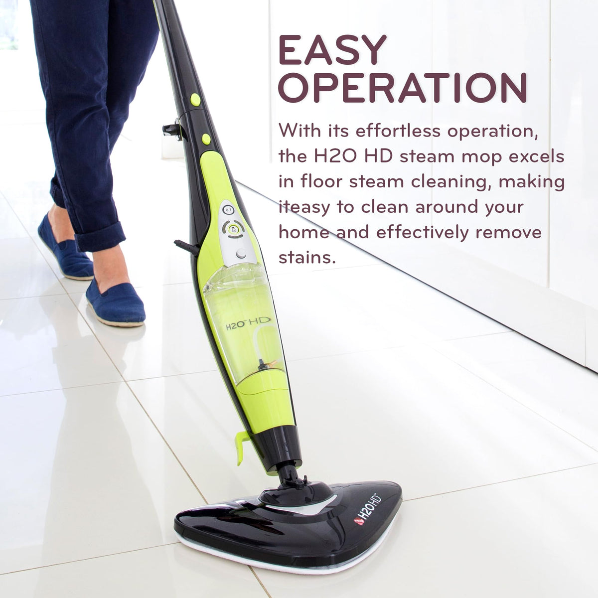 HD Steam Mop & Handheld Steam Cleaner