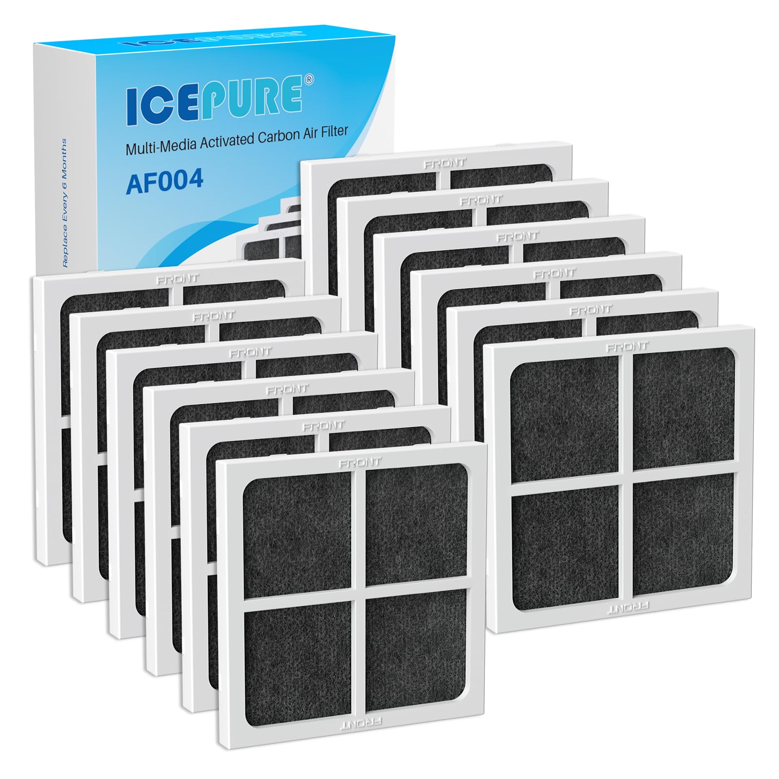AF004 Replacement for LG LT120F Refrigerator Air Filter (12 Count)