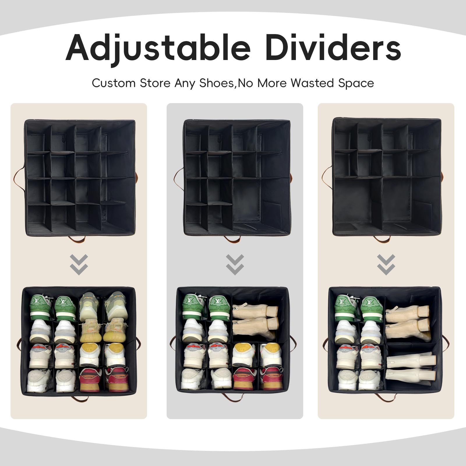 Shoe Organizer Box 2 Pack (2 Count)
