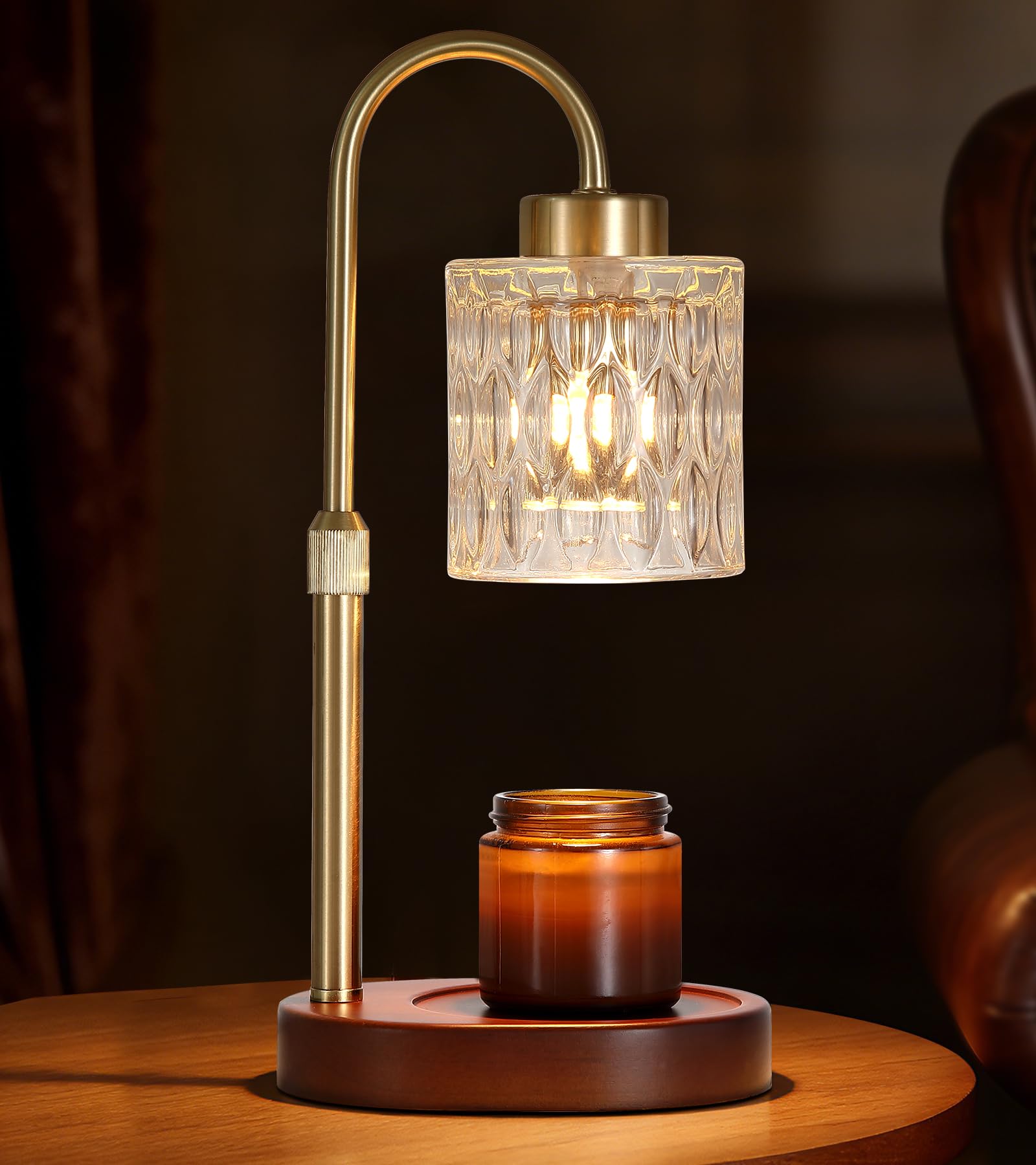 Candle Warmer Lamp with Dimmer and Timer