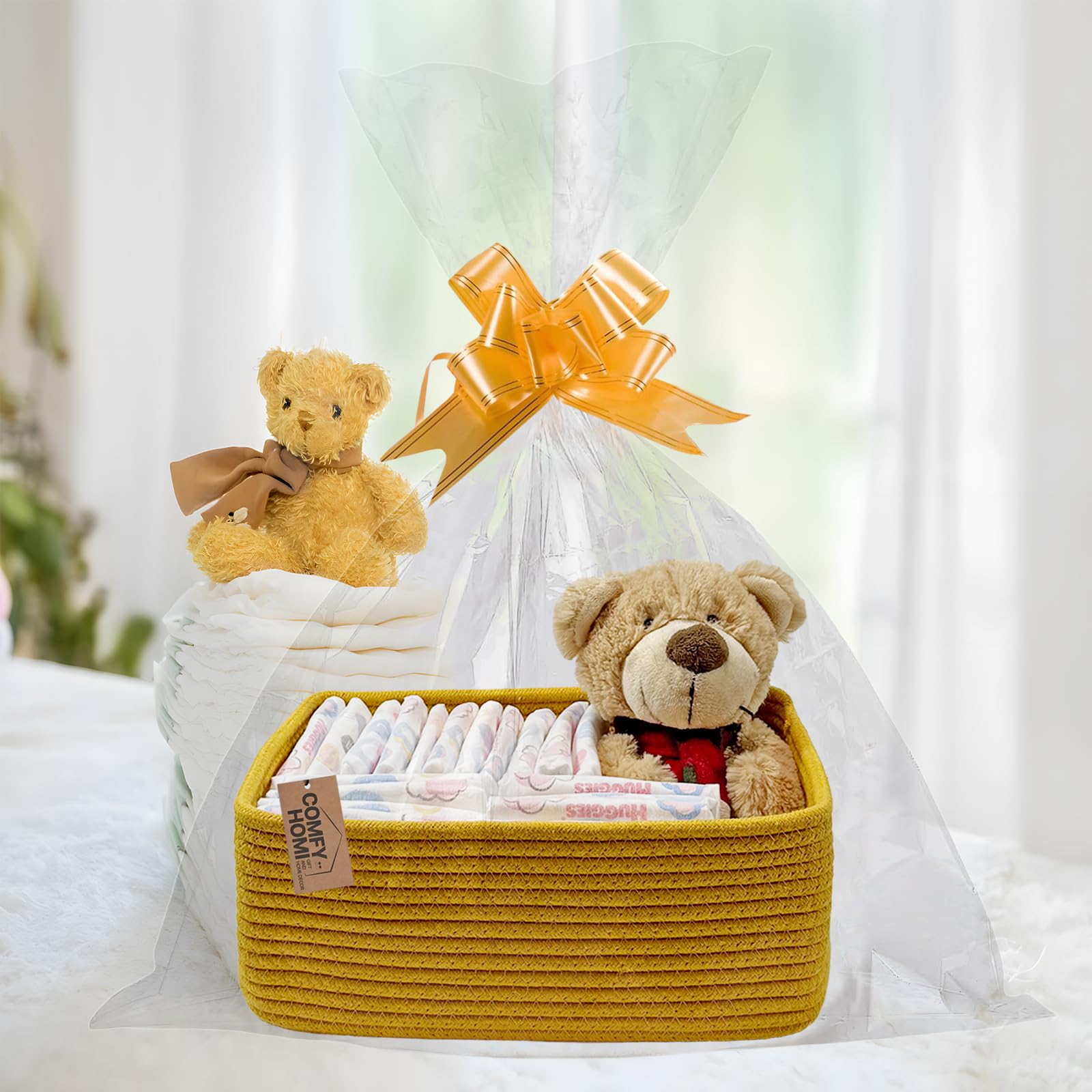 COMFY HOMI 11.5"x7.5"x4.7" Storage Baskets for Organizing (3 Count)