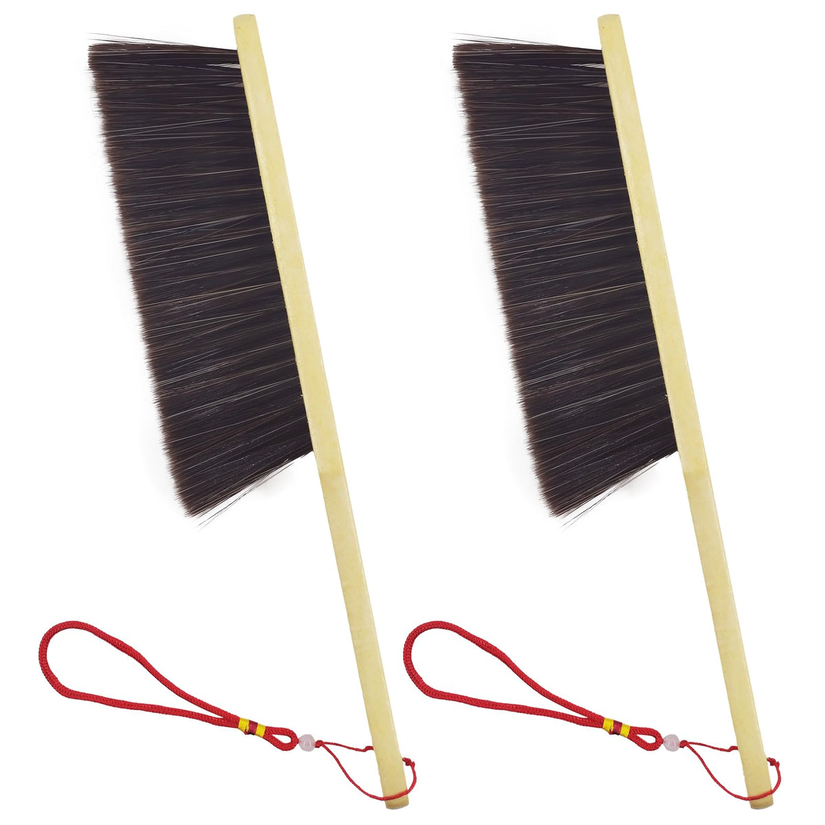 2 Piece Wooden Hand Broom (2 Count)