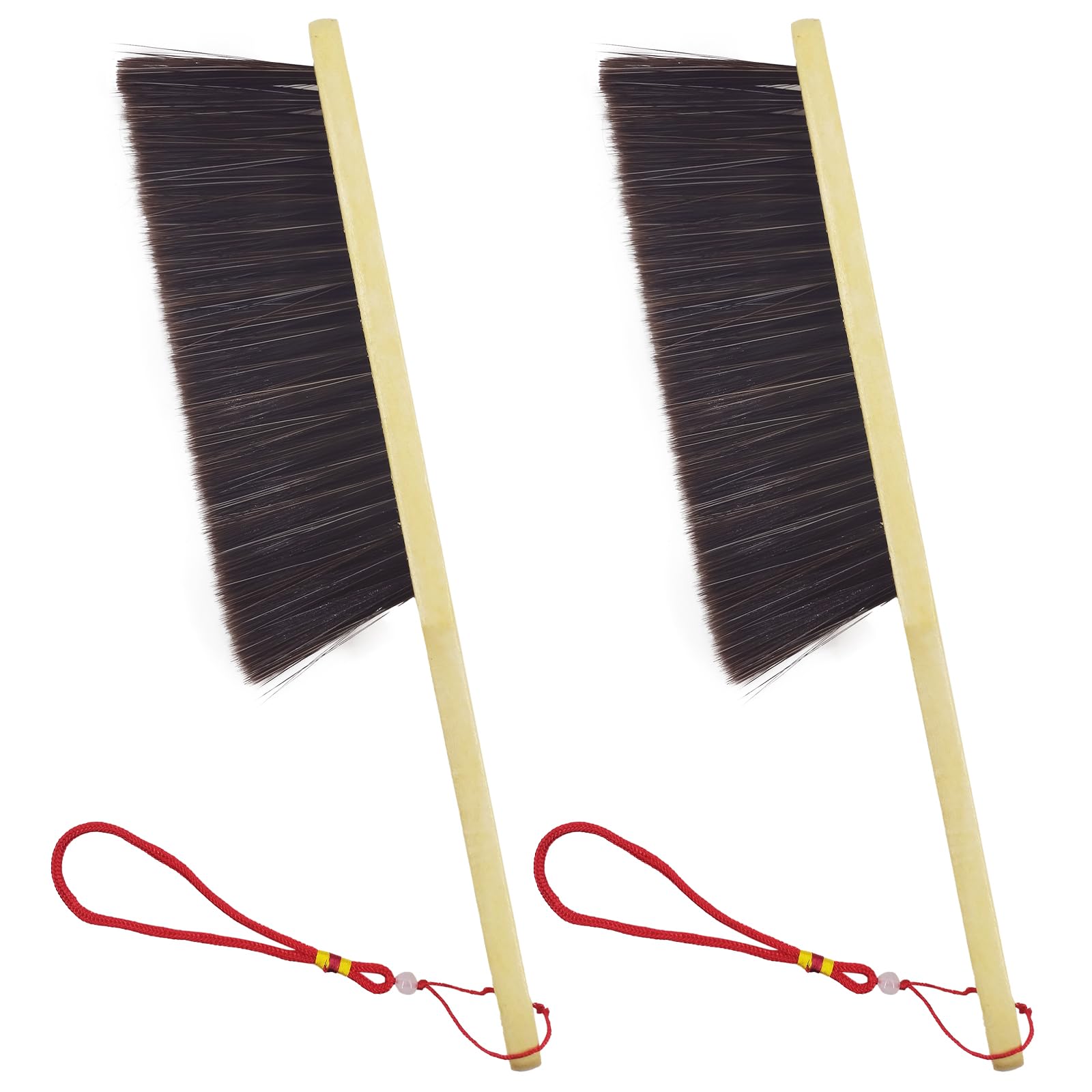 2 Piece Wooden Hand Broom (2 Count)