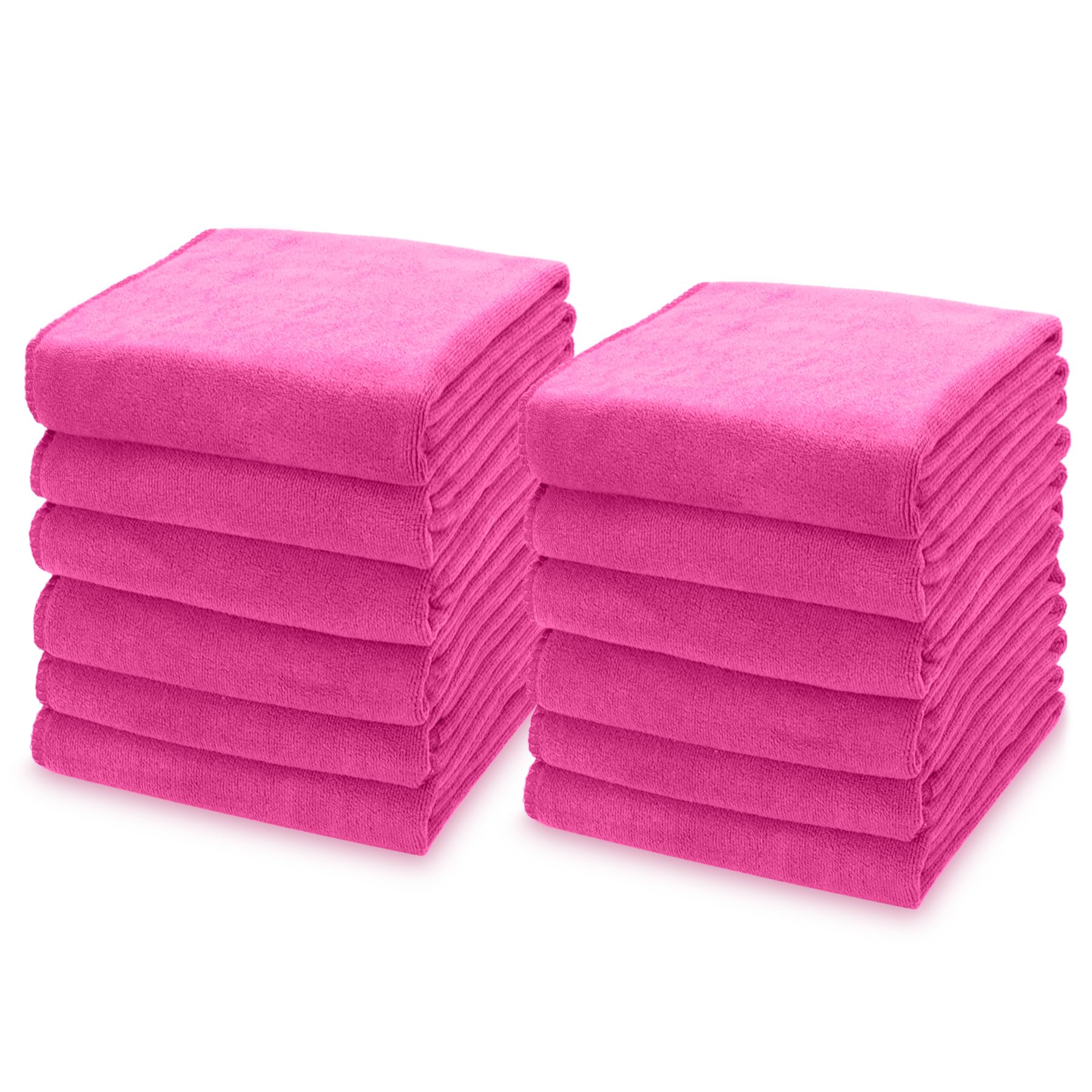Microfiber Kitchen Dish Towels for Washing Dishes 12 Pack (12 Count)