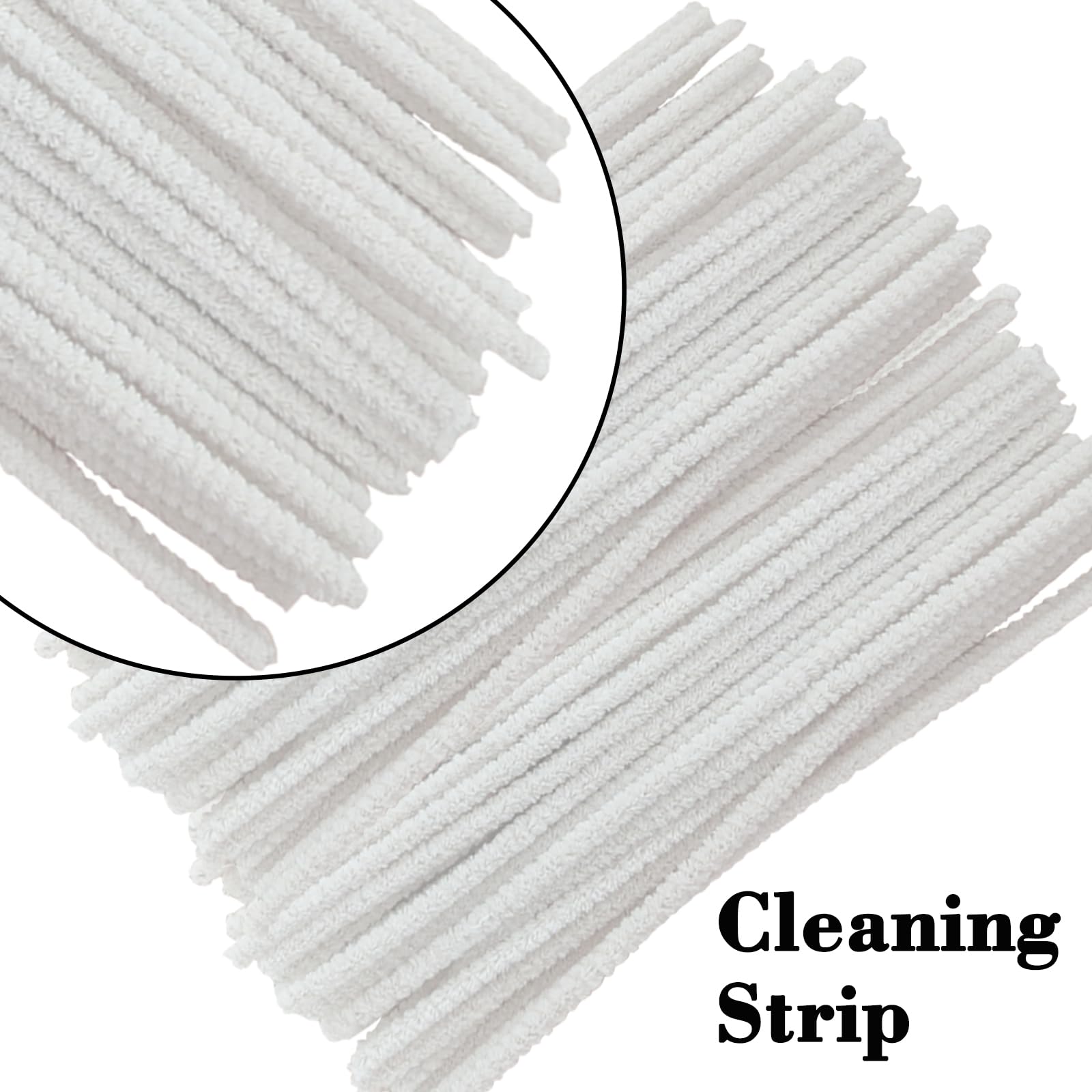 56 Pcs Pipe Cleaner Kit 50 Strips 1 Tamper Tool 5 Brushes Set (5 Count)