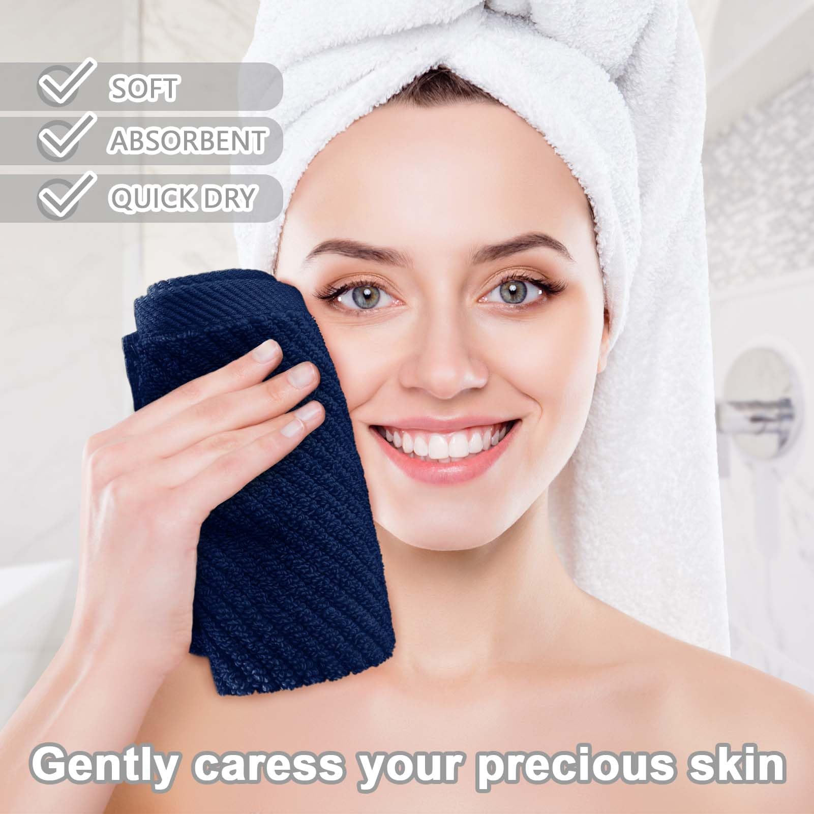 Wash Cloths 6PC (6 Count)