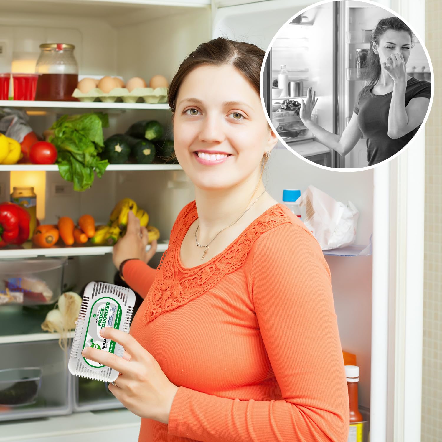 Fridge Ninja Fridge Deodorizer (4 Count)