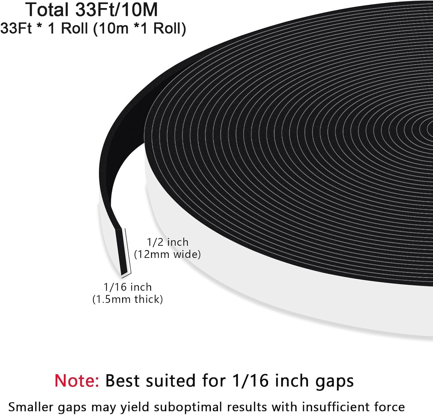 Thin Foam Tape (33 Foot)
