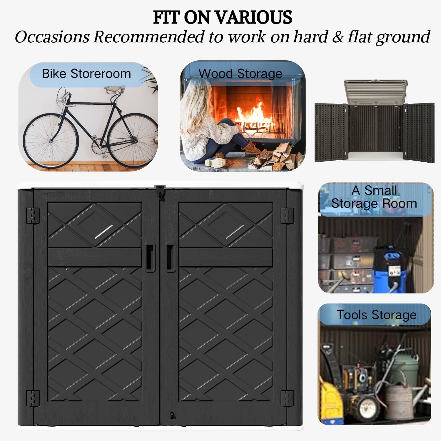 Large Outdoor Storage Shed