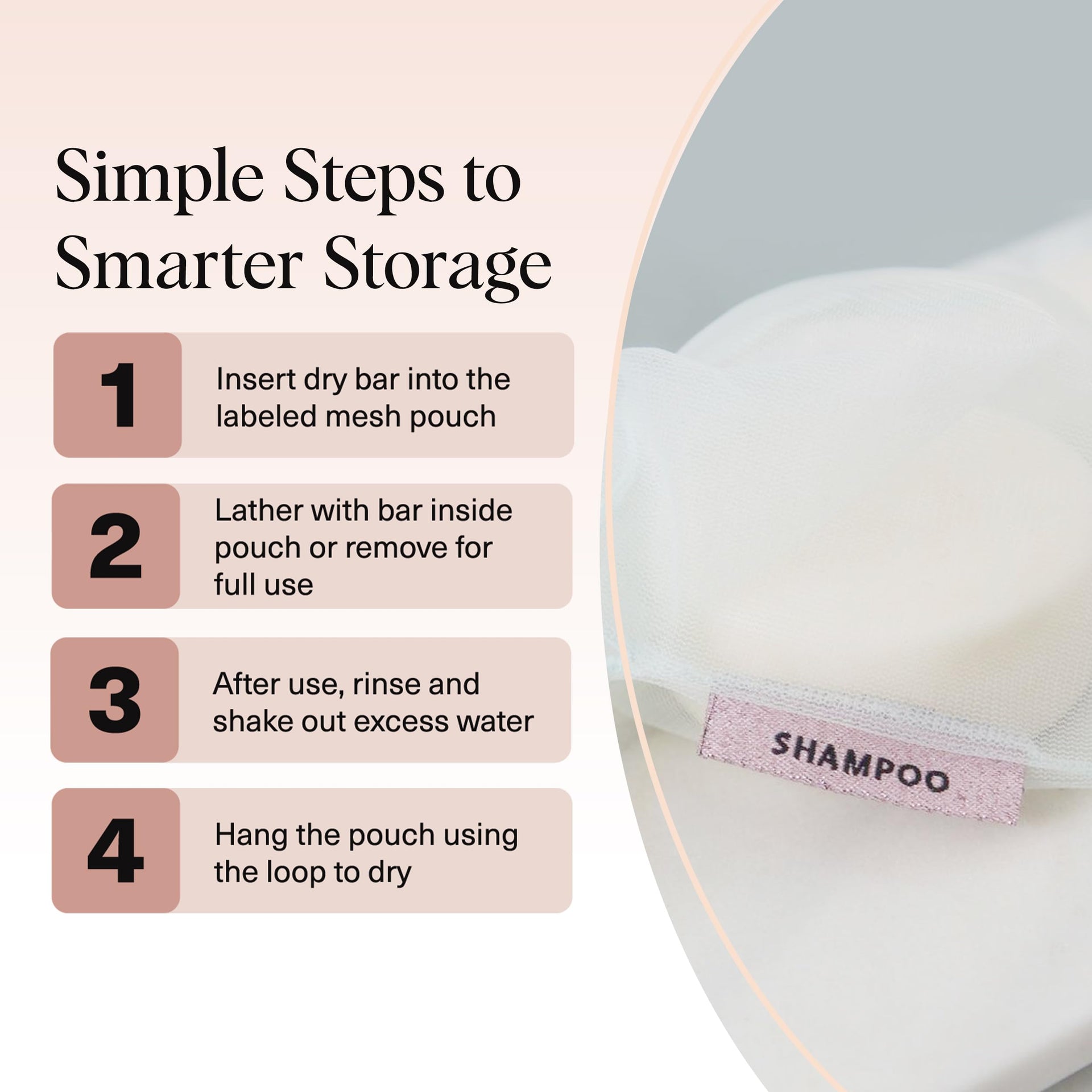 Soap Saver Bag