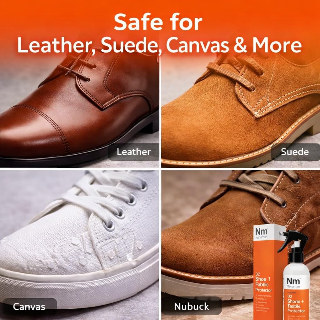 Shoe & Fabric Protector Spray 250mL (8.5 Fl Oz)