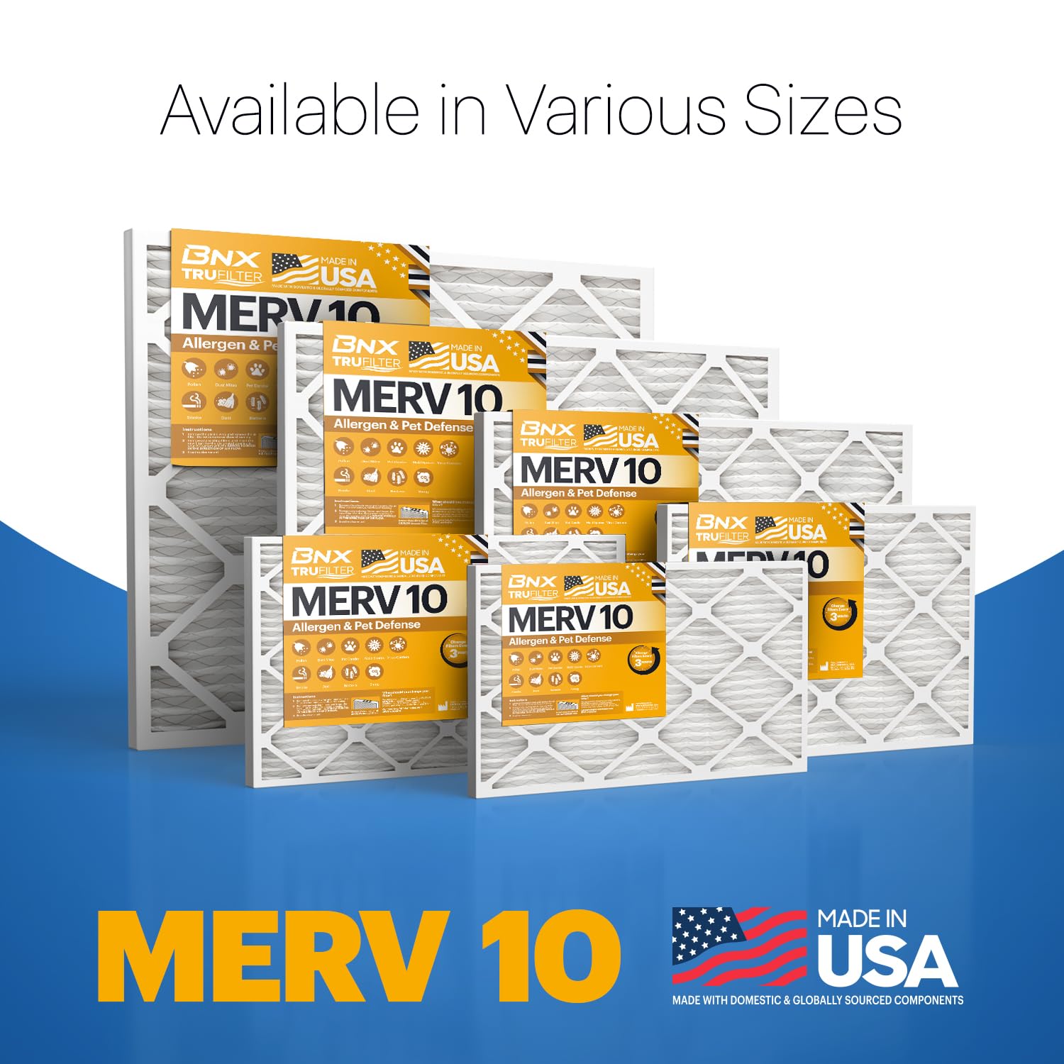TruFilter 20x25x1 MERV 10 (6 Count)