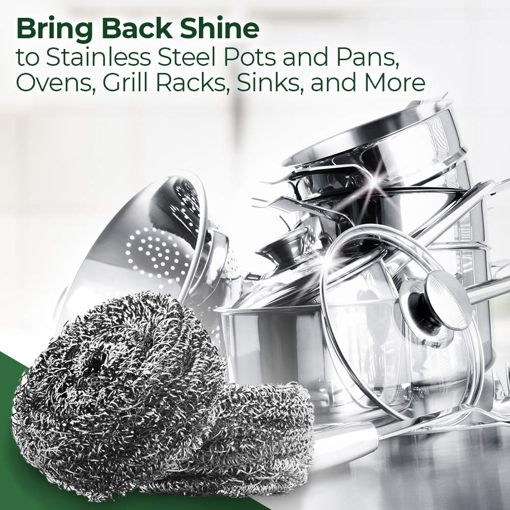 Stainless Steel Scrubbers
