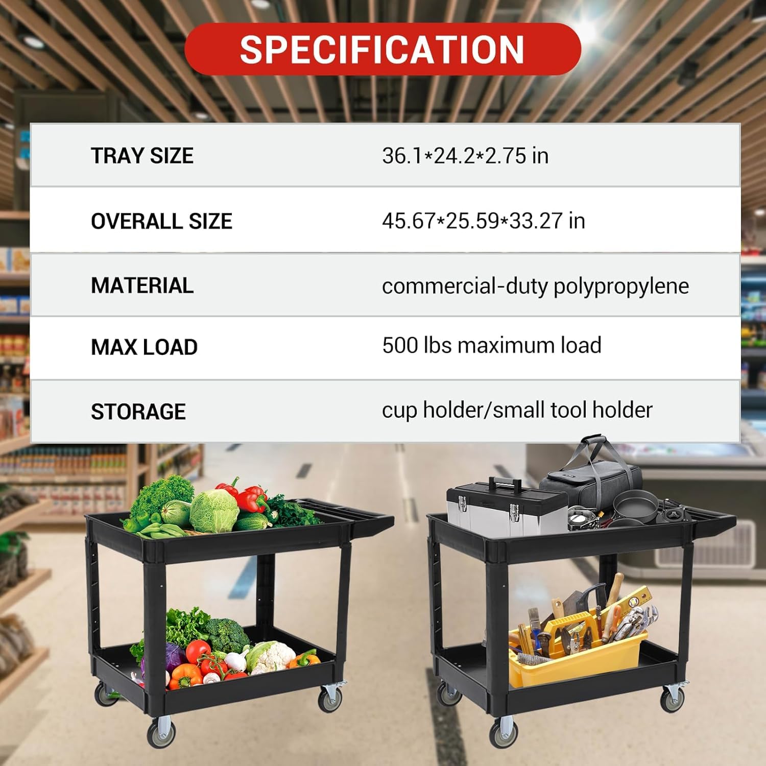 Utility Service Cart 2