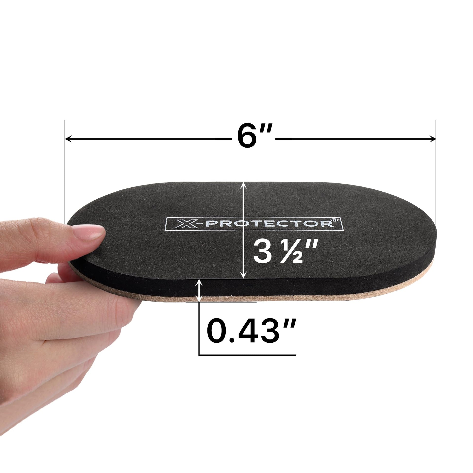 Felt Furniture Sliders Hardwood Floors (4 Count)