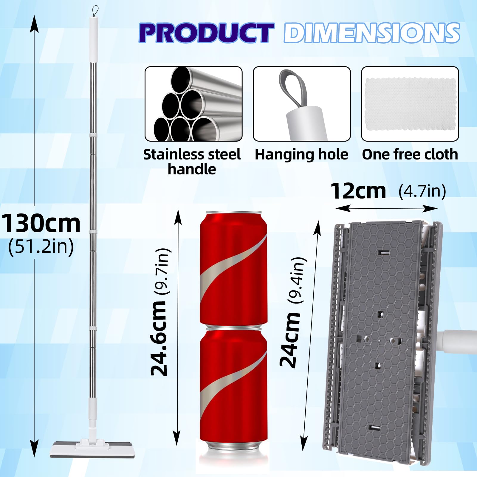 Snap Grip Mop