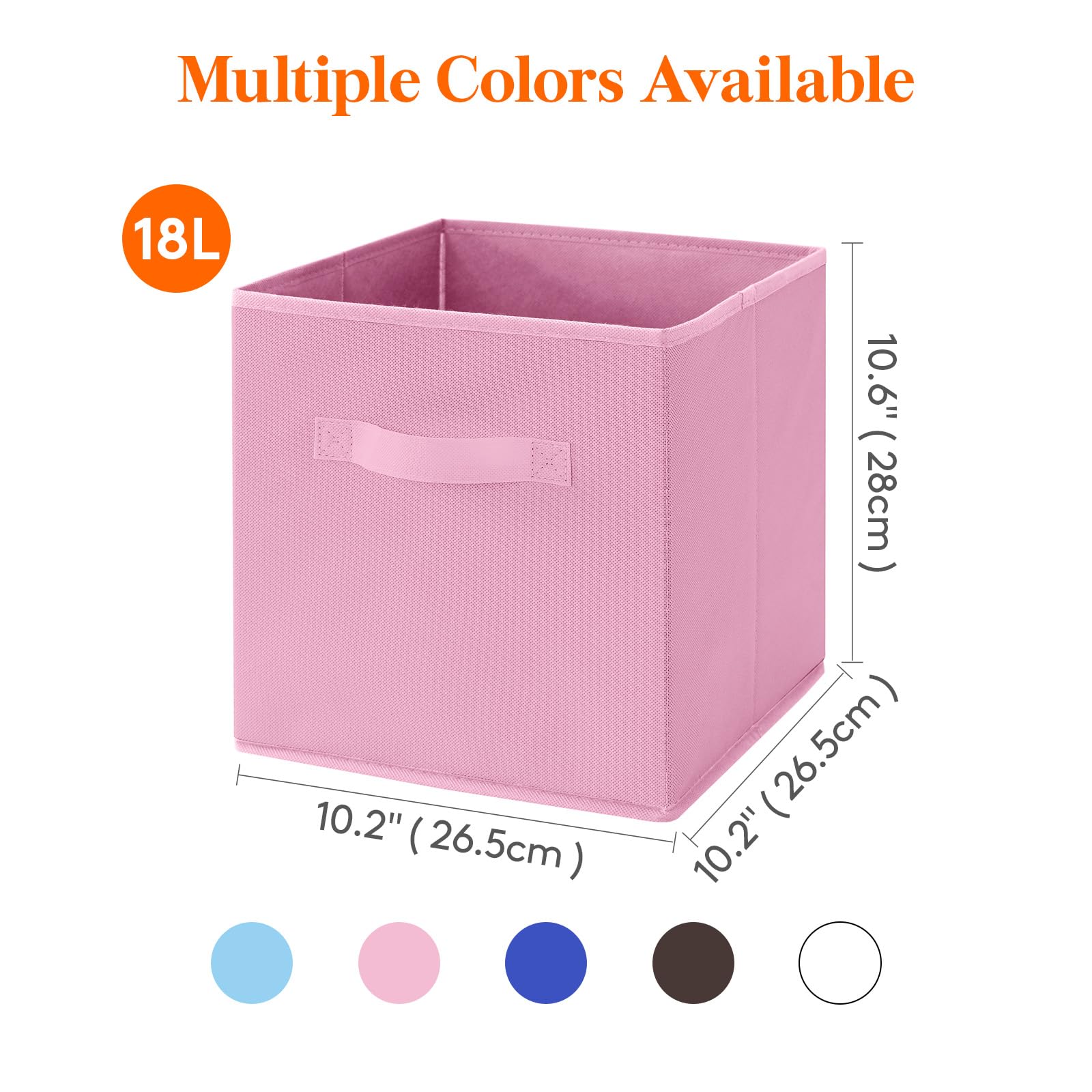 Storage Cubes (6 Count)