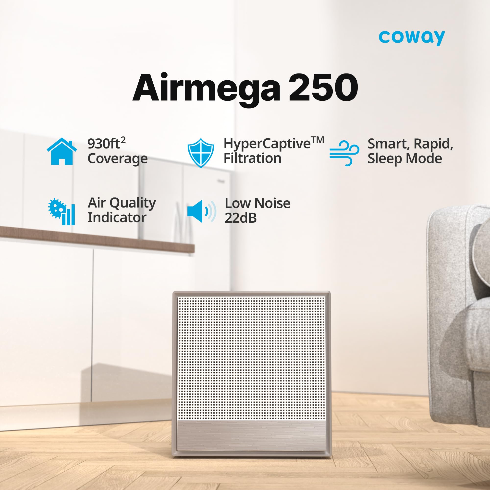 Air Purifiers for Home Large Room Up to 1
