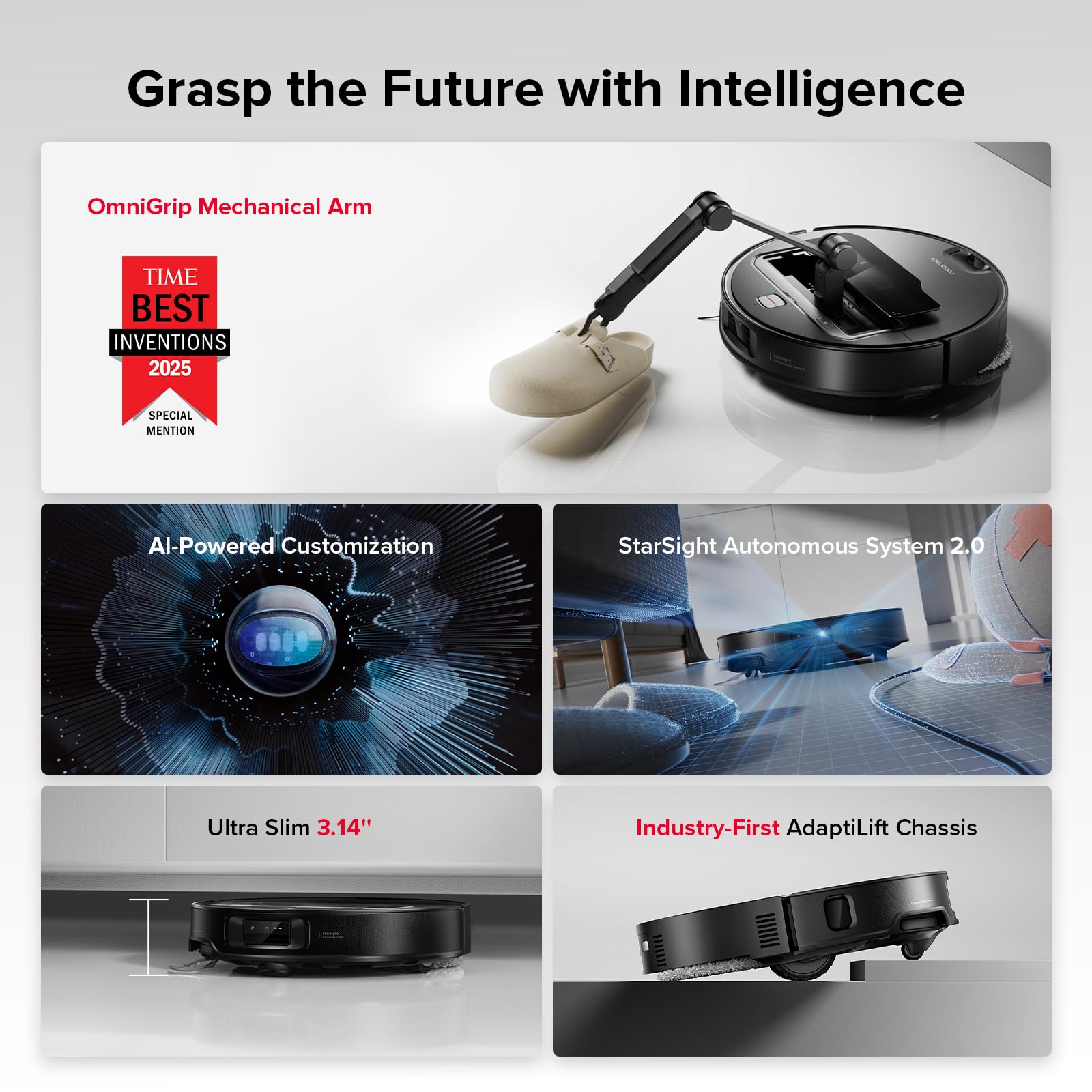 Saros Z70 Robot Vacuum and Mop