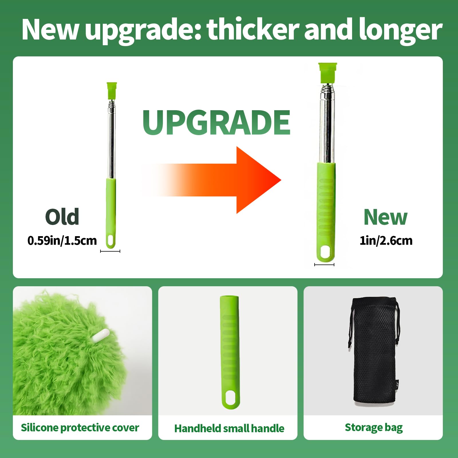 dusters for Cleaning extendable Long Handle