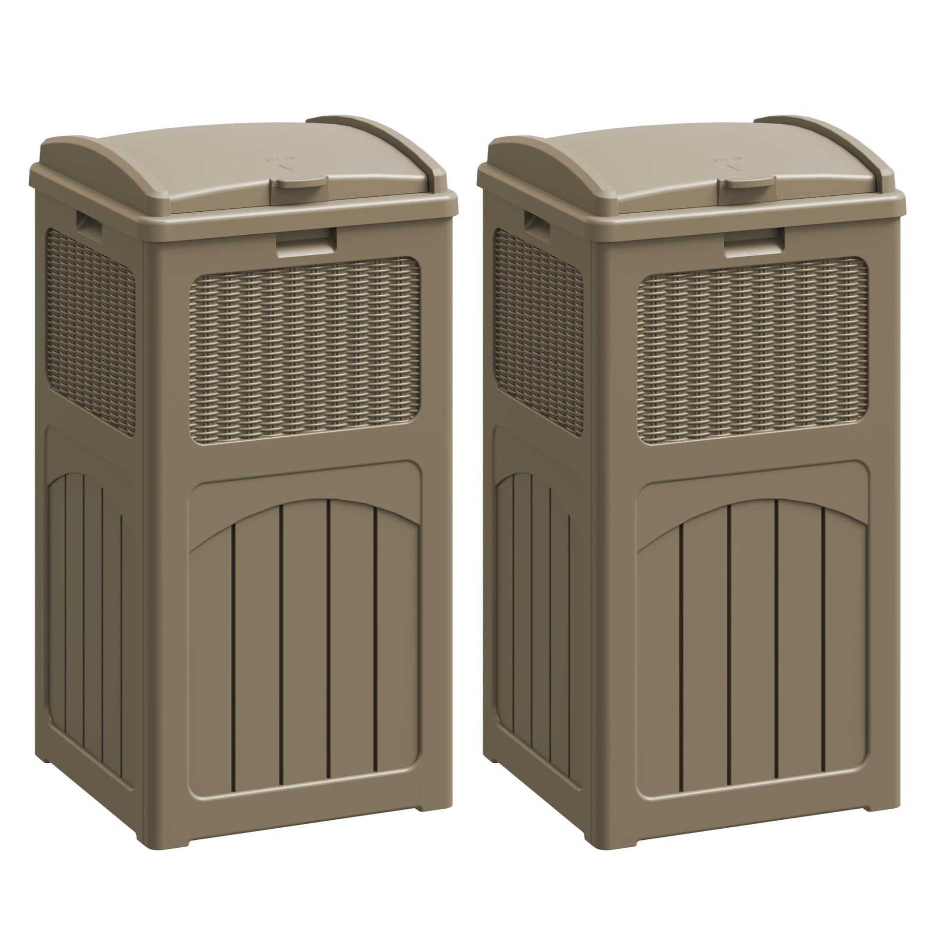 30 Gallon Trash Can (2 Count)