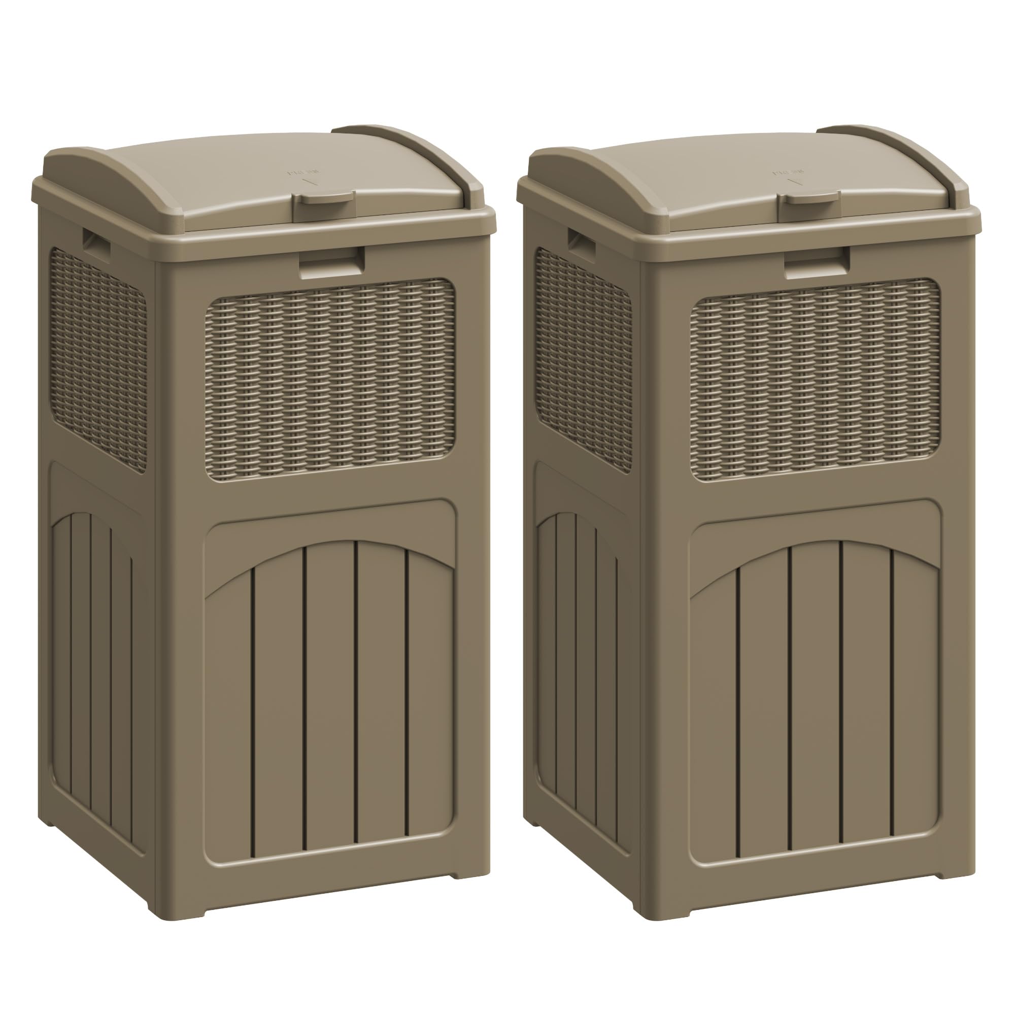 30 Gallon Trash Can (2 Count)