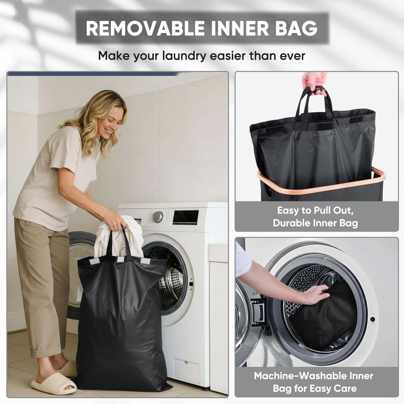 Laundry Hamper with Lid
