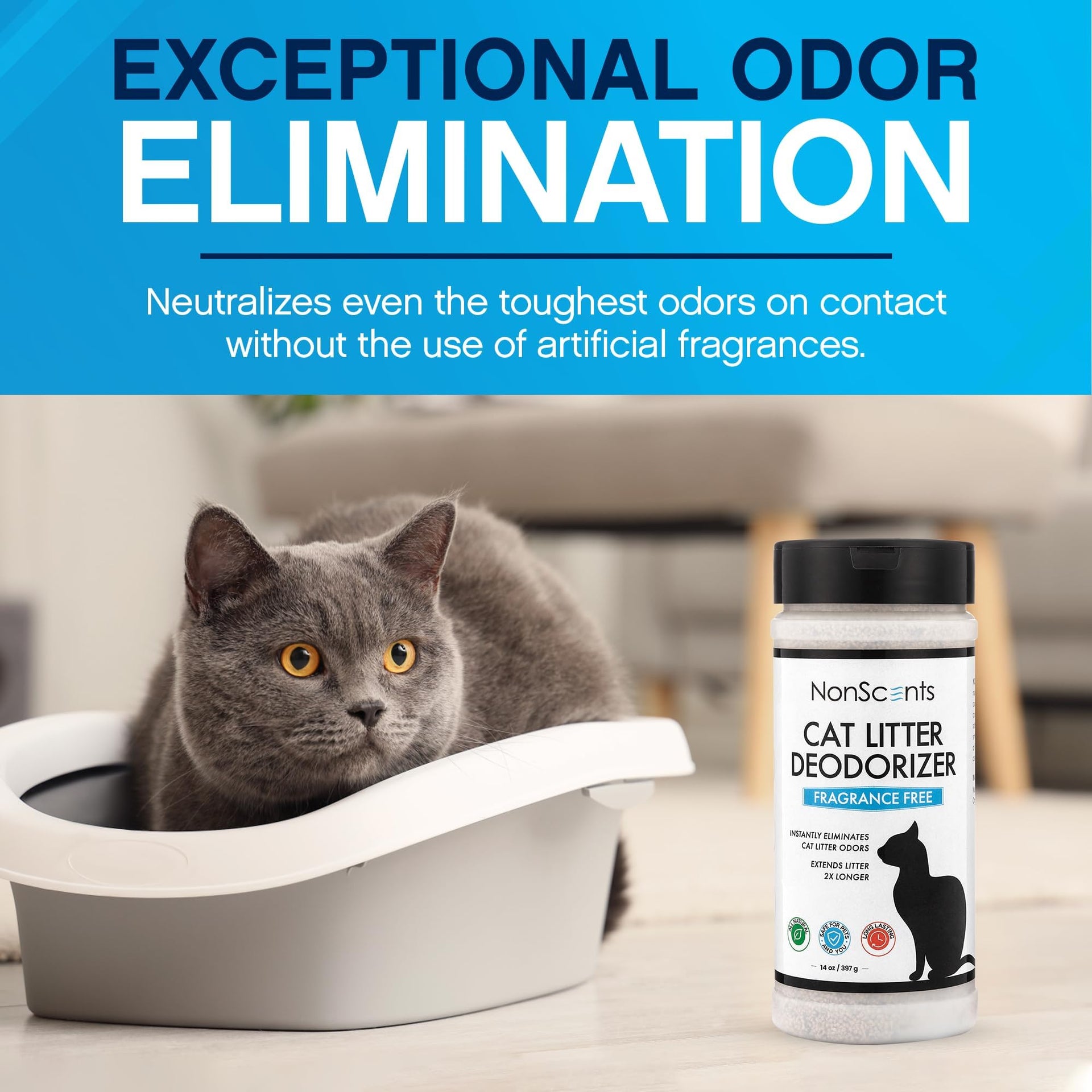 Cat litter Deodorizer (16 Ounce)