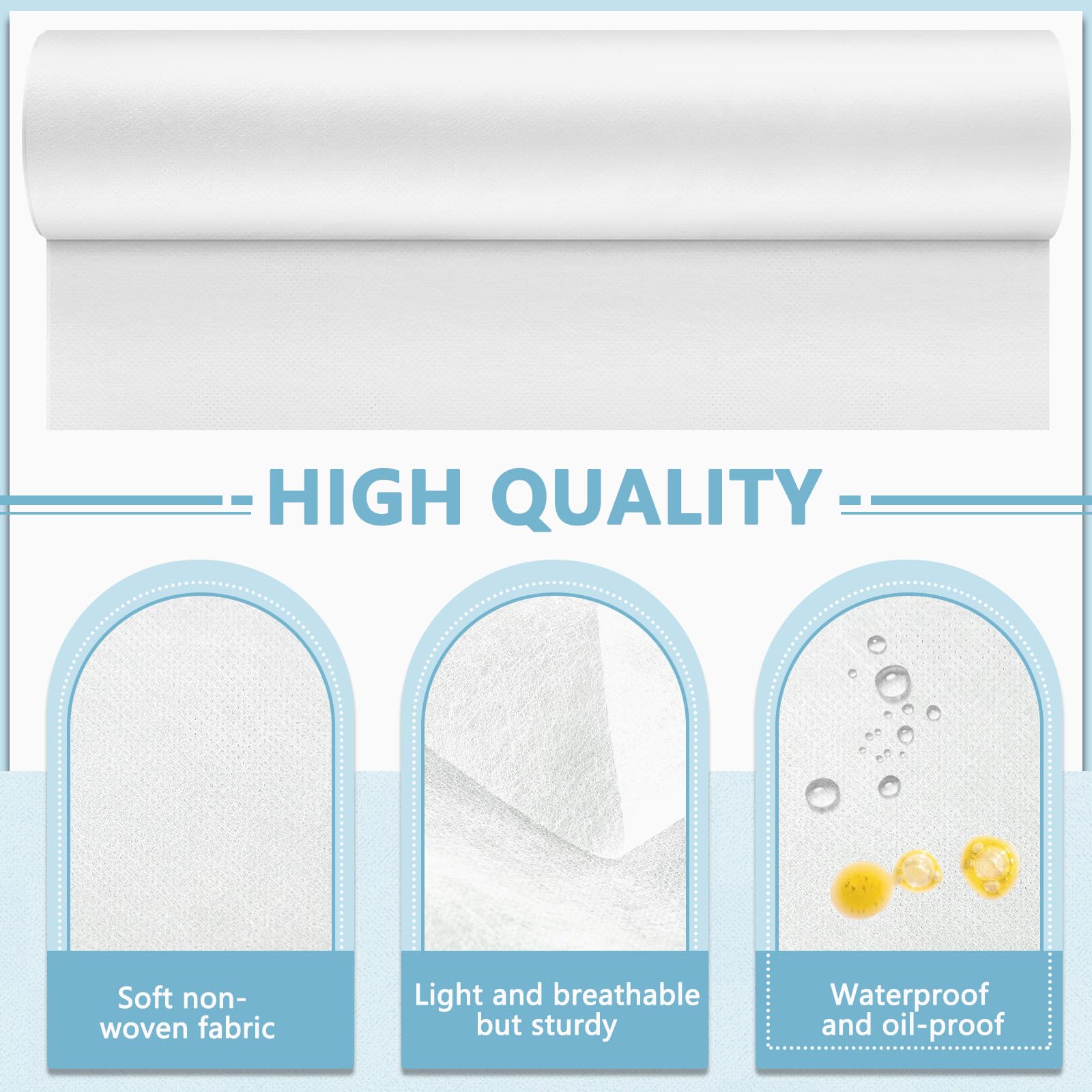 2 Rolls Disposable Massage Table Sheets (2 Count)
