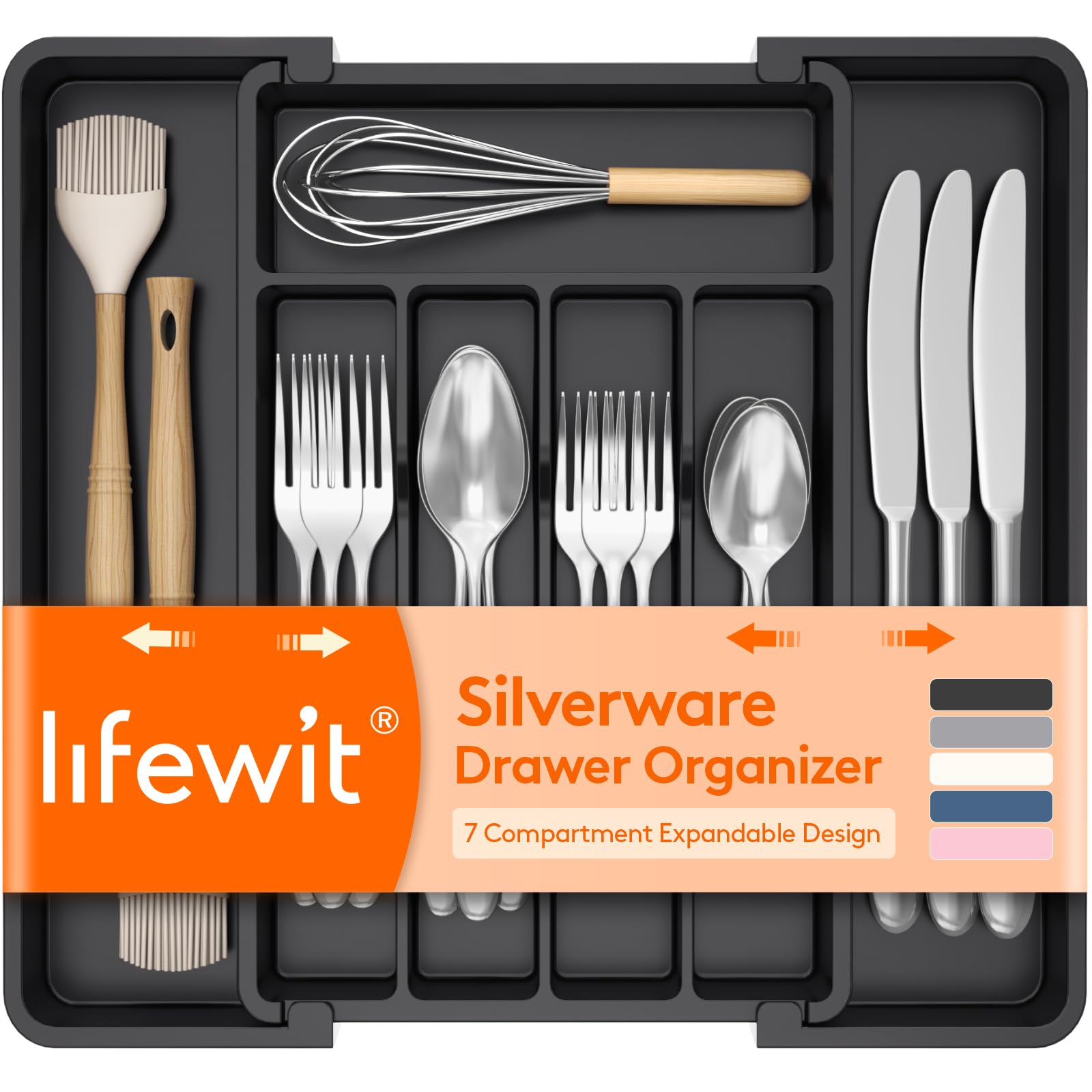 Expandable Silverware Organizer
